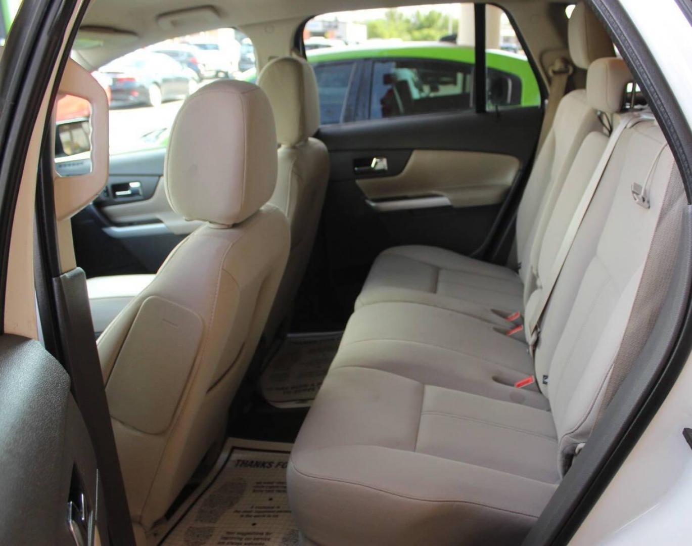 2013 White Ford Edge SE FWD (2FMDK3GC8DB) with an 3.5L V6 DOHC 24V engine, 6-Speed Automatic transmission, located at 4301 NW 39th , Oklahoma City, OK, 73112, (405) 949-5600, 35.512135, -97.598671 - NO DRIVERS LICENCE NO-FULL COVERAGE INSURANCE-NO CREDIT CHECK. COME ON OVER TO SUPERSPORTS AND TAKE A LOOK AND TEST DRIVE. PLEASE GIVE US A CALL AT (405) 949-5600. NO LICENSIA DE MANEJAR- NO SEGURO DE COBERTURA TOTAL- NO VERIFICACCION DE CREDITO. POR FAVOR VENGAN A SUPERSPORTS, - Photo#14