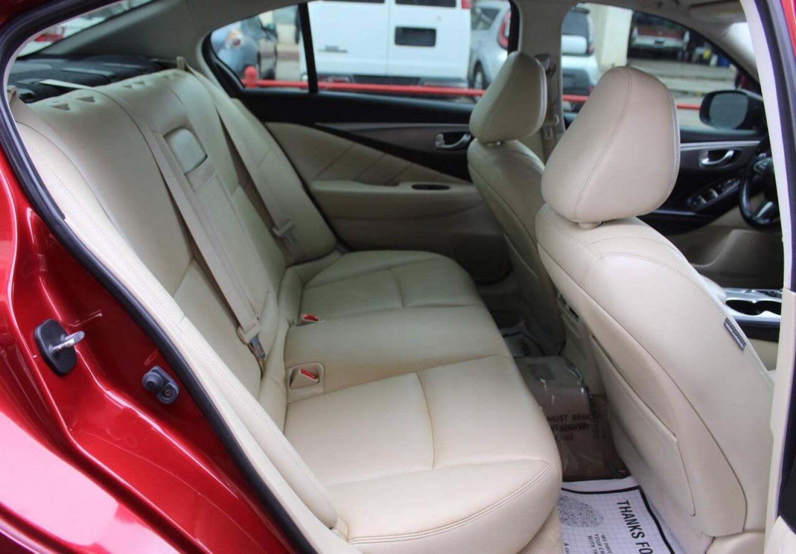 2014 Burgundy Infiniti Q50 Premium (JN1BV7AP2EM) with an 3.7L V6 DOHC 24V HYBRID engine, 7-Speed Automatic transmission, located at 4301 NW 39th , Oklahoma City, OK, 73112, (405) 949-5600, 35.512135, -97.598671 - NO DRIVERS LICENCE -NO FULL COVERAGE INSURANCE - NO CREDIT CHECK. COME ON OVER TO SUPERSPORTS, TAKE A LOOK AND TEST DRIVE. PLEASE GIVE US A CALL AT (405) 949-5600. NO LICENCIA DE CONDUCIR - NO SEGURO DE COBERTURA TOTAL - NO VERIFICACION DE CREDITO. VISITENOS EN SUPERSPORTS, MIRE NUESTRO - Photo#10