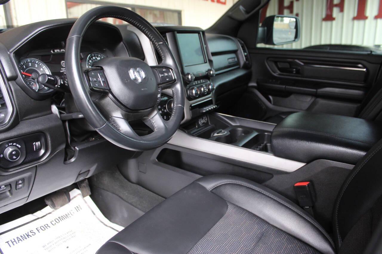 2023 Blue RAM 1500 Big Horn Crew Cab SWB 4WD (1C6SRFFT1PN) with an 5.7L V8 OHV 16V engine, 8A transmission, located at 4301 NW 39th , Oklahoma City, OK, 73112, (405) 949-5600, 35.512135, -97.598671 - NO DRIVERS LICENCE -NO FULL COVERAGE INSURANCE - NO CREDIT CHECK. COME ON OVER TO SUPERSPORTS, TAKE A LOOK AND TEST DRIVE. PLEASE GIVE US A CALL AT (405) 949-5600. NO LICENCIA DE CONDUCIR - NO SEGURO DE COBERTURA TOTAL - NO VERIFICACION DE CREDITO. VISITENOS EN SUPERSPORTS, MIRE NUESTRO - Photo#14