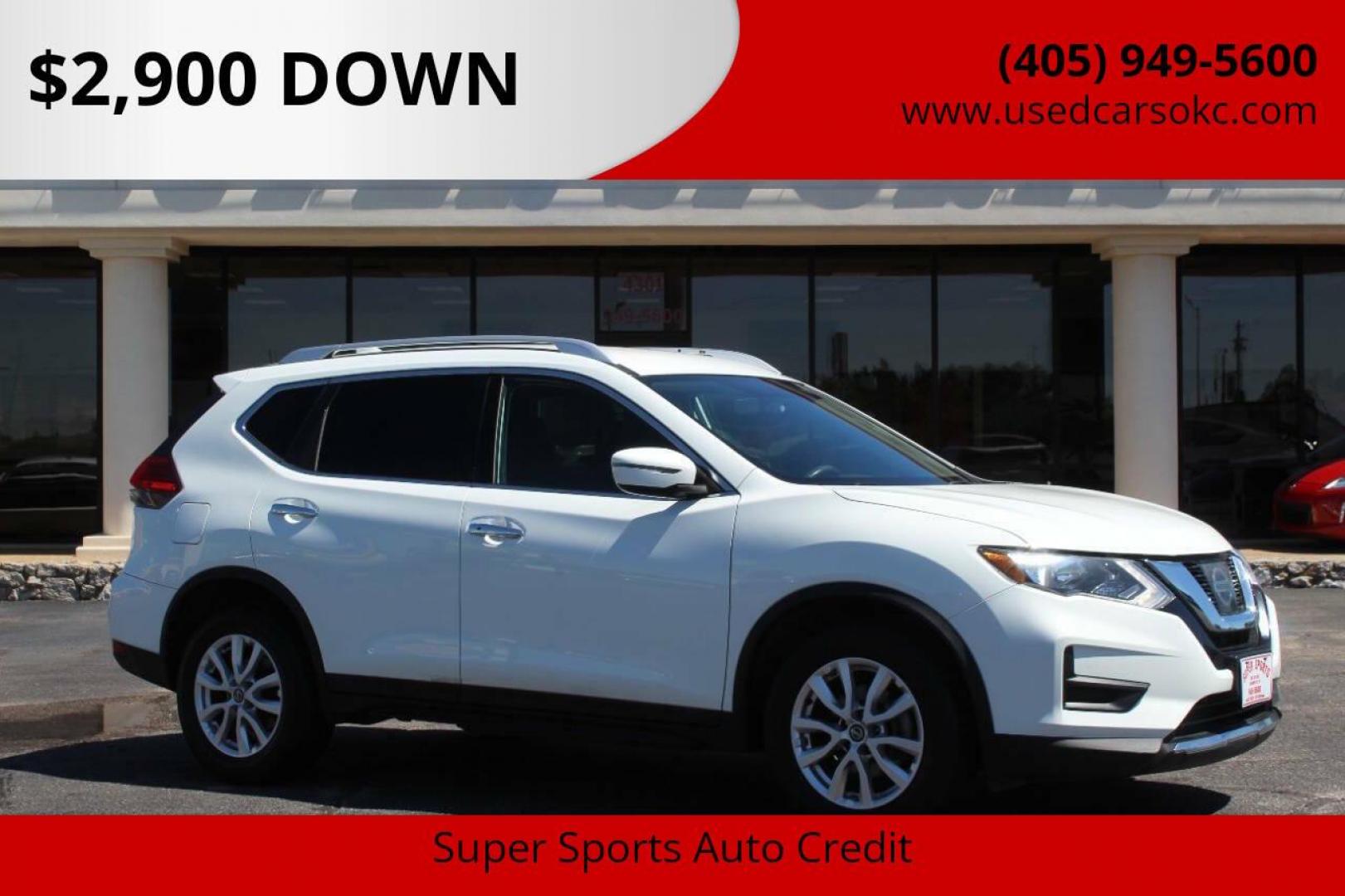 2017 White Nissan Rogue SL FWD (KNMAT2MT0HP) with an 2.5L L4 DOHC 16V engine, CVT transmission, located at 4301 NW 39th , Oklahoma City, OK, 73112, (405) 949-5600, 35.512135, -97.598671 - NO DRIVERS LICENCE NO-FULL COVERAGE INSURANCE-NO CREDIT CHECK. COME ON OVER TO SUPERSPORTS AND TAKE A LOOK AND TEST DRIVE PLEASE GIVE US A CALL AT (405) 949-5600. NO LICENSIA DE MANEJAR- NO SEGURO DE COBERTURA TOTAL- NO VERIFICACCION DE CREDITO. POR FAVOR VENGAN A SUPERSPORTS, ECHE UN VIS - Photo#0