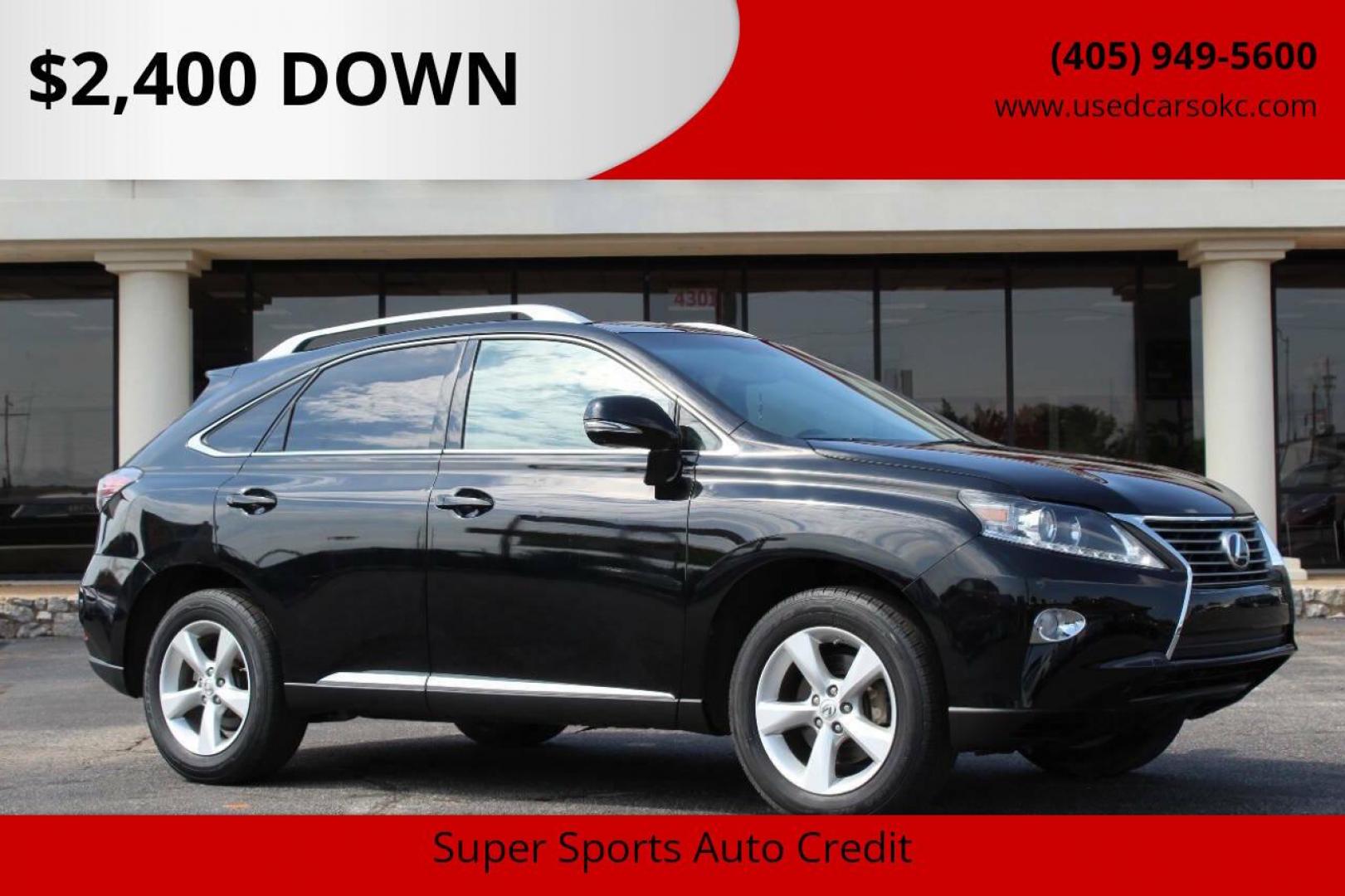 2015 Black Lexus RX 350 AWD (2T2BK1BA0FC) with an 3.5L V6 DOHC 24V engine, 6-Speed Automatic transmission, located at 4301 NW 39th , Oklahoma City, OK, 73112, (405) 949-5600, 35.512135, -97.598671 - NO DRIVERS LICENCE NO-FULL COVERAGE INSURANCE-NO CREDIT CHECK. COME ON OVER TO SUPERSPORTS AND TAKE A LOOK AND TEST DRIVE. PLEASE GIVE US A CALL AT (405) 949-5600. NO LICENCIA DE MANEJAR- NO SEGURO DE COBERTURA TOTAL- NO VERIFICACCION DE CREDITO. POR FAVOR VENGAN A SUPERSPORTS, ECHE UN VI - Photo#0