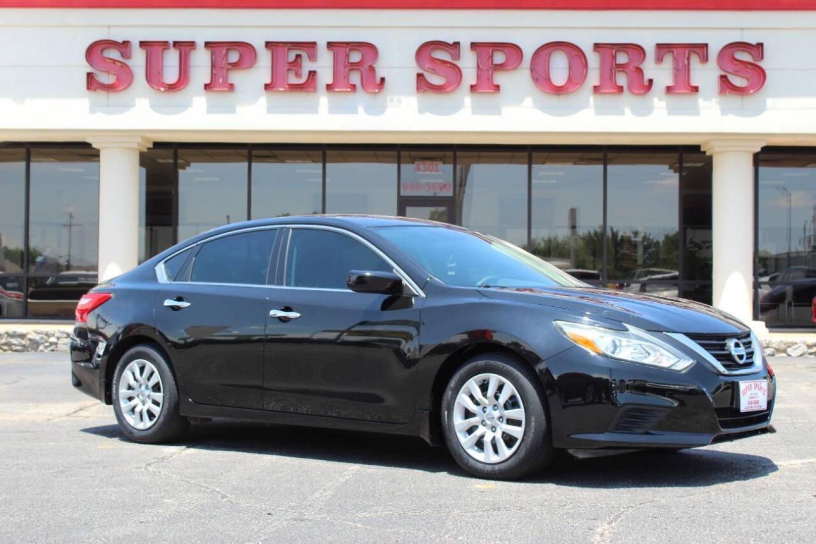 2017 Black Nissan Altima 2.5 S (1N4AL3AP8HN) with an 2.5L L4 DOHC 16V engine, CVT transmission, located at 4301 NW 39th , Oklahoma City, OK, 73112, (405) 949-5600, 35.512135, -97.598671 - NO DRIVERS LICENCE -NO FULL COVERAGE INSURANCE - NO CREDIT CHECK. COME ON OVER TO SUPERSPORTS, TAKE A LOOK AND TEST DRIVE. PLEASE GIVE US A CALL AT (405) 949-5600. NO LICENCIA DE CONDUCIR - NO SEGURO DE COBERTURA TOTAL - NO VERIFICACION DE CREDITO. VISITENOS EN SUPERSPORTS, MIRE NUESTRO - Photo#1