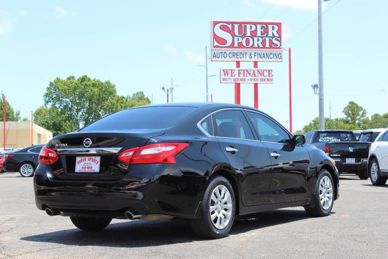 2017 Black Nissan Altima 2.5 S (1N4AL3AP8HN) with an 2.5L I4 2.5L I4 engine, CVT transmission, located at 4301 NW 39th , Oklahoma City, OK, 73112, (405) 949-5600, 35.512135, -97.598671 - Hablamos espanol. SPEND SMART --- BUY FROM SUPER SPORTS. ALL PRICES, DOWN PAYMENTS, PAYMENTS, AND FINANCE TERMS ARE NEGOTIABLE AT THE TIME OF APPROVAL. WE WILL WORK WITH YOU TO FIT YOUR BUDGET. WE WILL EVEN LOWER AND ADJUST THE NUMBERS TO HELP MAKE THE VEHICLE MORE AFFORDABLE FOR YOU.- Photo#3
