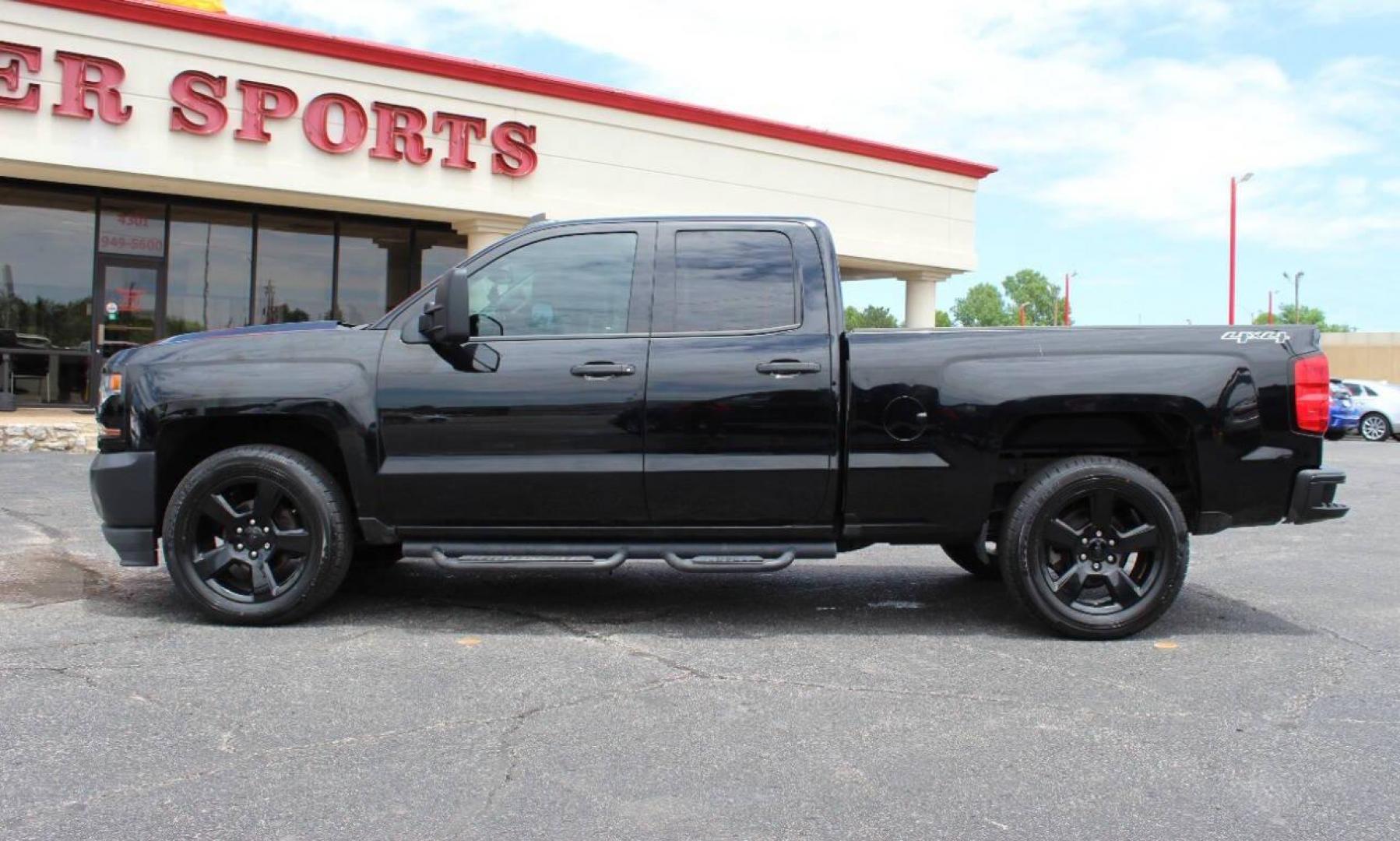 2017 Black Chevrolet Silverado 1500 Work Truck Double Cab 4WD (1GCVKNECXHZ) with an 5.3L V8 OHV 16V engine, 6A transmission, located at 4301 NW 39th , Oklahoma City, OK, 73112, (405) 949-5600, 35.512135, -97.598671 - Photo#10
