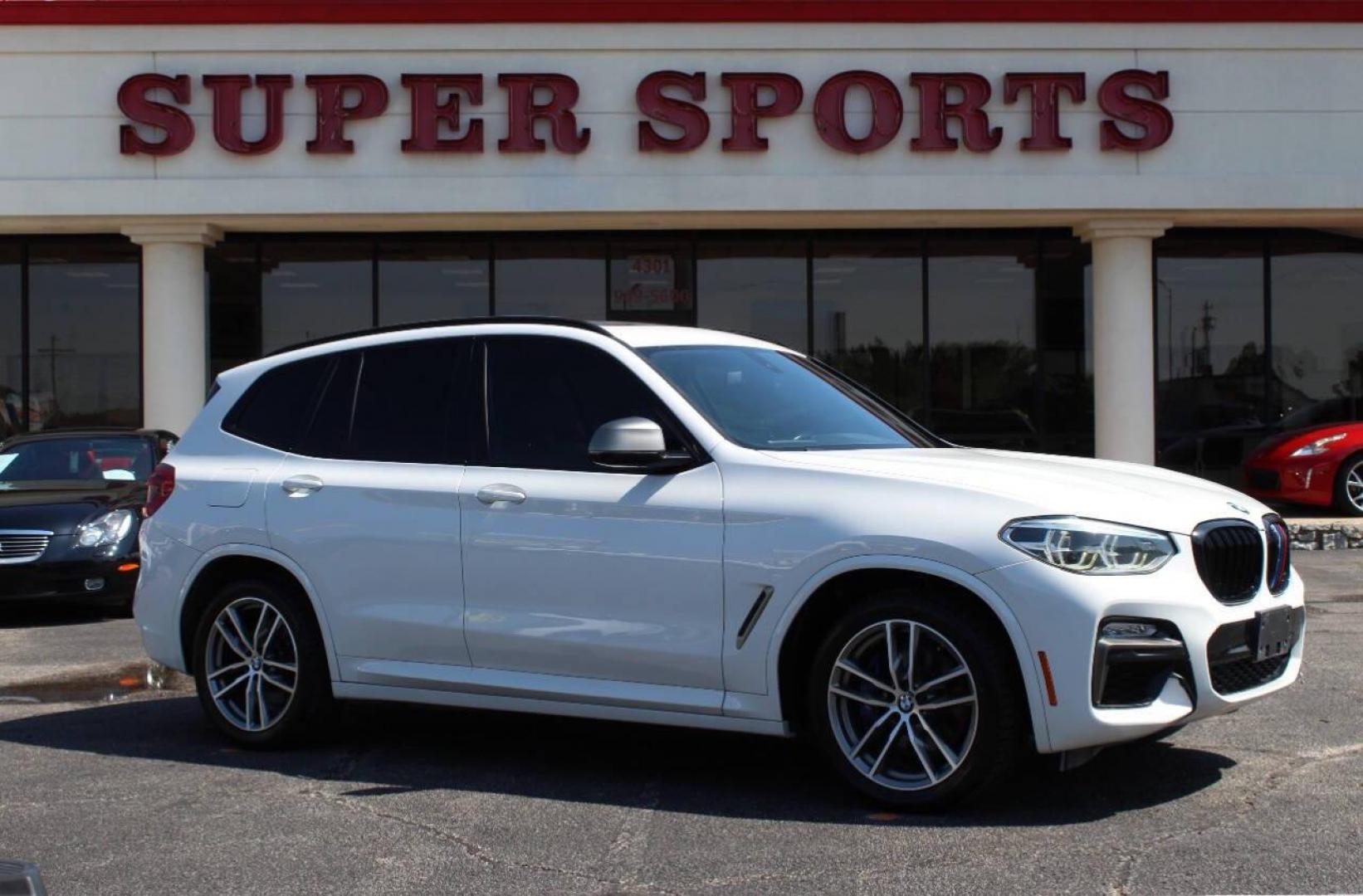 2018 White BMW X3 M40i (5UXTS3C51J0) with an 3.0L L6 DOHC 24V engine, 8A transmission, located at 4301 NW 39th , Oklahoma City, OK, 73112, (405) 949-5600, 35.512135, -97.598671 - Photo#1