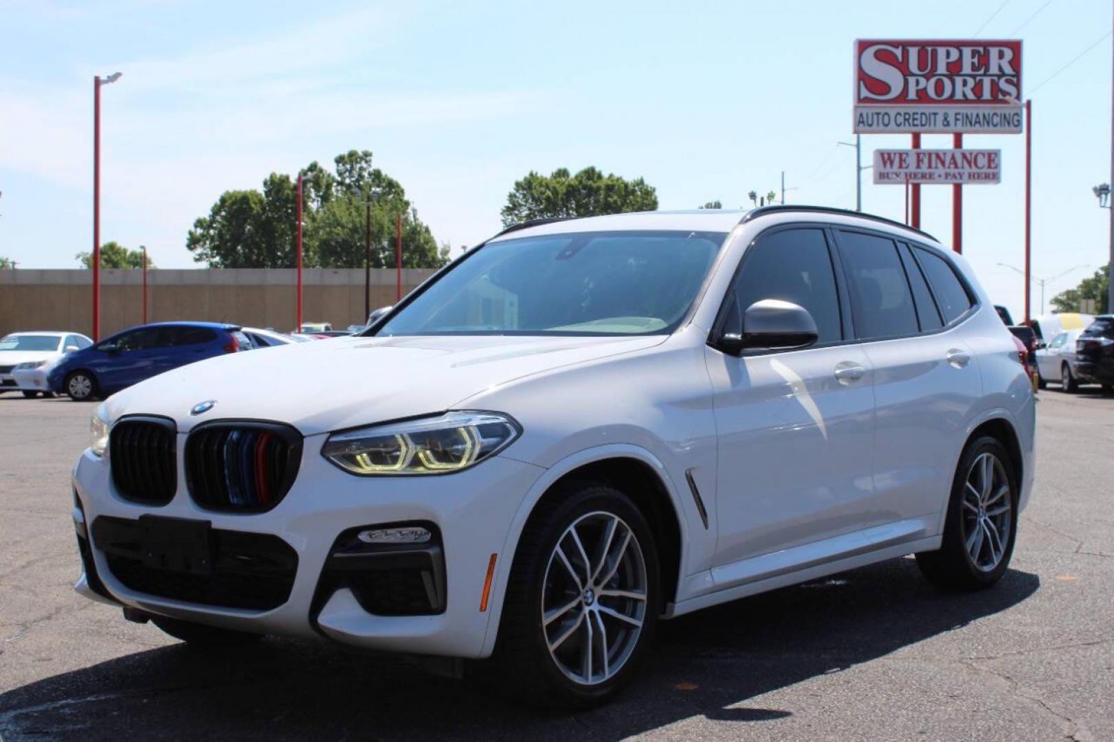 2018 White BMW X3 M40i (5UXTS3C51J0) with an 3.0L L6 DOHC 24V engine, 8A transmission, located at 4301 NW 39th , Oklahoma City, OK, 73112, (405) 949-5600, 35.512135, -97.598671 - Photo#7
