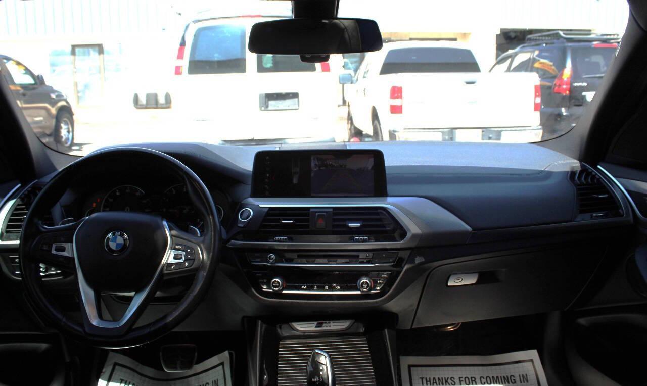 2018 White BMW X3 M40i (5UXTS3C51J0) with an 3.0L I6 Turbocharger 3.0L I6 engine, Automatic 8-Speed transmission, located at 4301 NW 39th , Oklahoma City, OK, 73112, (405) 949-5600, 35.512135, -97.598671 - NO DRIVERS LICENCE NO - FULL COVERAGE INSURANCE - NO CREDIT CHECK. COME ON OVER TO SUPERSPORTS AND TAKE A LOOK AND TEST DRIVE. PLEASE GIVE US A CALL AT (405) 949-5600. NO LICENCIA DE CONDUCIR - NO SEGURO DE COBERTURA TOTAL - NO VERIFICACION DE CREDITO. VISITENOS EN SUPERSPORTS, MIRE NUE - Photo#17