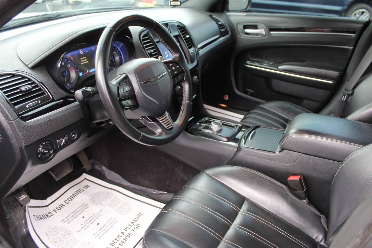 2017 Black Chrysler 300 S V6 AWD (2C3CCAGG1HH) with an 3.6L V6 3.6L V6 engine, Automatic 8-Speed transmission, located at 4301 NW 39th , Oklahoma City, OK, 73112, (405) 949-5600, 35.512135, -97.598671 - NO DRIVERS LICENCE -NO FULL COVERAGE INSURANCE - NO CREDIT CHECK. COME ON OVER TO SUPERSPORTS, TAKE A LOOK AND TEST DRIVE. PLEASE GIVE US A CALL AT (405) 949-5600. NO LICENCIA DE CONDUCIR - NO SEGURO DE COBERTURA TOTAL - NO VERIFICACION DE CREDITO. VISITENOS EN SUPERSPORTS, MIRE NUESTRO N - Photo#14