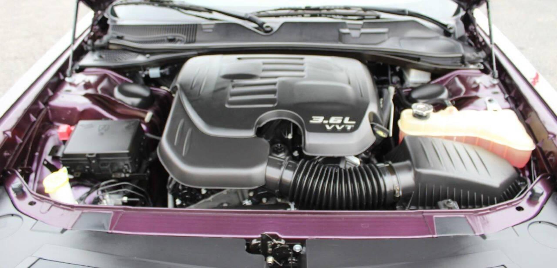2020 Purple Dodge Challenger SXT (2C3CDZAG8LH) with an 3.6L V6 DOHC 24V engine, 8A transmission, located at 4301 NW 39th , Oklahoma City, OK, 73112, (405) 949-5600, 35.512135, -97.598671 - Photo#7