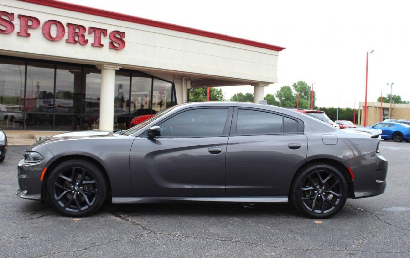 2020 Gray Dodge Charger GT AWD (2C3CDXHG7LH) with an 3.6L V6 DOHC 24V engine, 8A transmission, located at 4301 NW 39th , Oklahoma City, OK, 73112, (405) 949-5600, 35.512135, -97.598671 - Photo#5