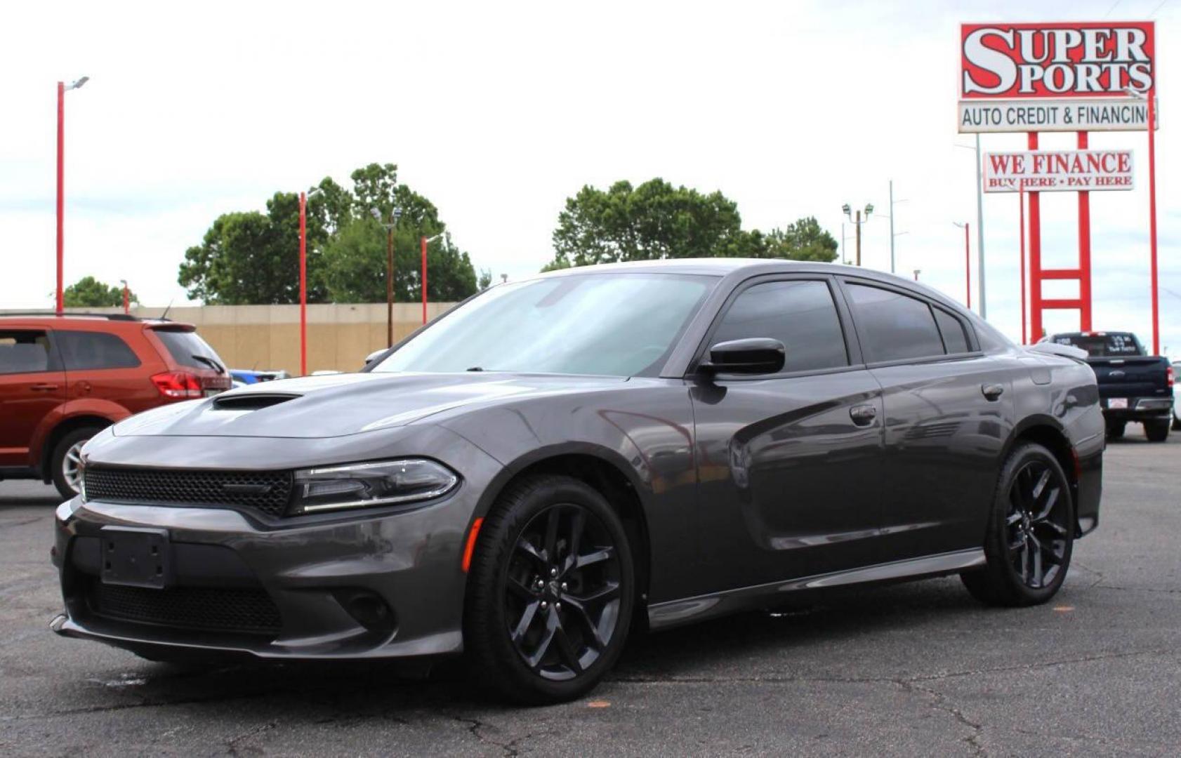2020 Gray Dodge Charger GT AWD (2C3CDXHG7LH) with an 3.6L V6 DOHC 24V engine, 8A transmission, located at 4301 NW 39th , Oklahoma City, OK, 73112, (405) 949-5600, 35.512135, -97.598671 - Photo#6