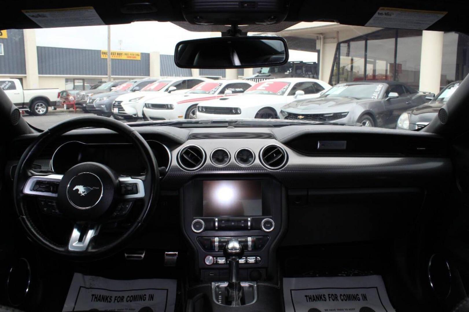 2019 Black Ford Mustang GT Premium Coupe (1FA6P8CF3K5) with an 5.0L V8 DOHC 32V engine, Automatic 10-Speed transmission, located at 4301 NW 39th , Oklahoma City, OK, 73112, (405) 949-5600, 35.512135, -97.598671 - Photo#15