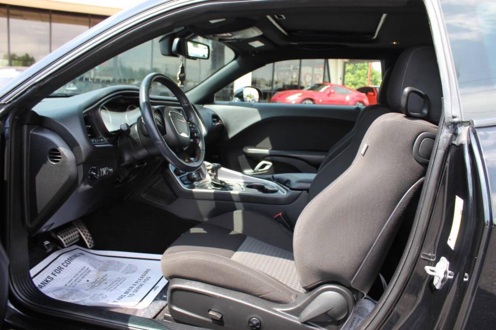 2021 Black Dodge Challenger R/T Scat Pack (2C3CDZFJ8MH) with an 6.2L V8 OHV 16V engine, 6A transmission, located at 4301 NW 39th , Oklahoma City, OK, 73112, (405) 949-5600, 35.512135, -97.598671 - Photo#16