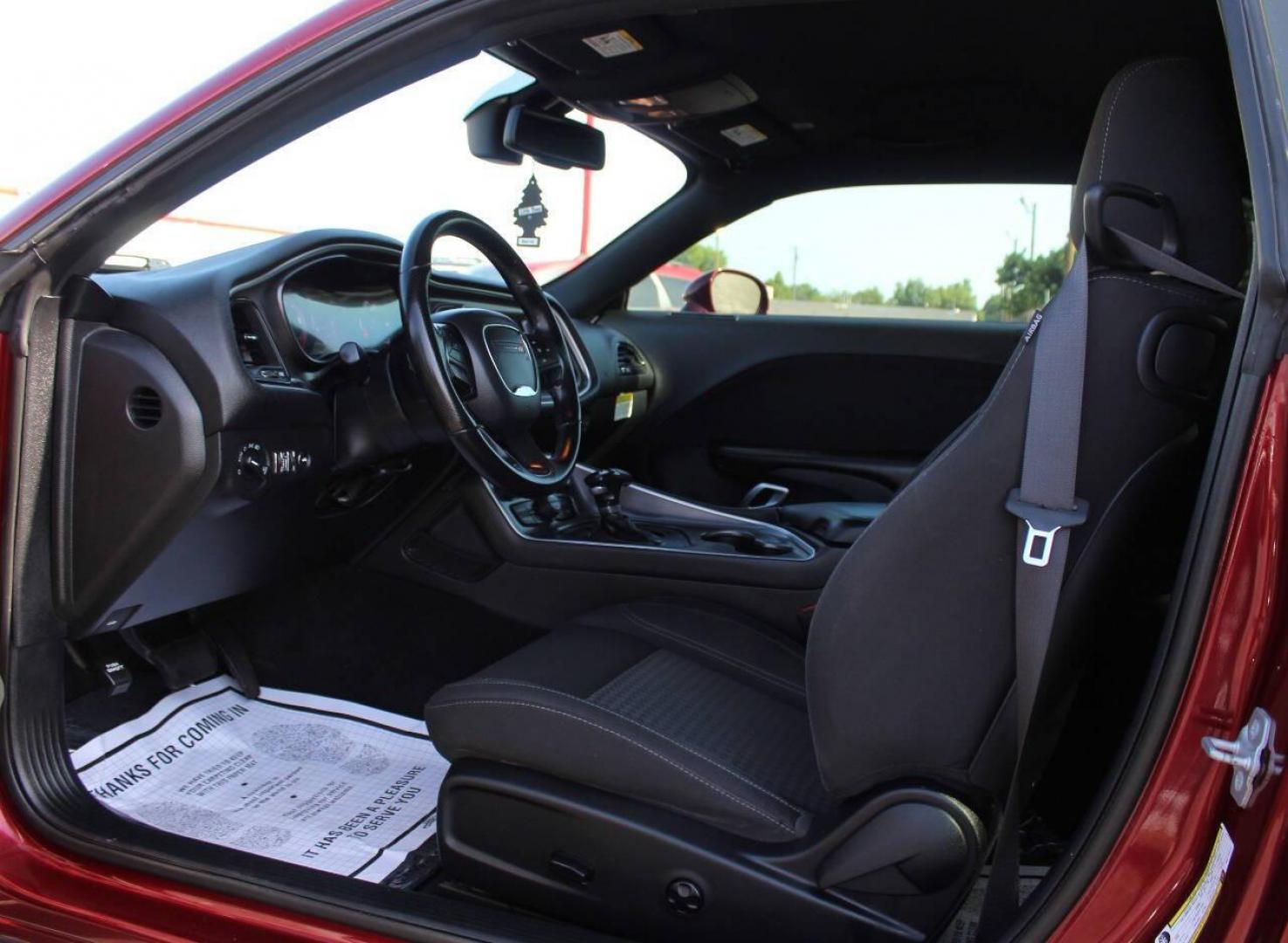 2019 Maroon Dodge Challenger SXT (2C3CDZAG8KH) with an 3.6L V6 DOHC 24V engine, 8A transmission, located at 4301 NW 39th , Oklahoma City, OK, 73112, (405) 949-5600, 35.512135, -97.598671 - NO DRIVERS LICENCE -NO FULL COVERAGE INSURANCE - NO CREDIT CHECK. COME ON OVER TO SUPERSPORTS, TAKE A LOOK AND TEST DRIVE. PLEASE GIVE US A CALL AT (405) 949-5600. NO LICENCIA DE CONDUCIR - NO SEGURO DE COBERTURA TOTAL - NO VERIFICACION DE CREDITO. VISITENOS EN SUPERSPORTS, MIRE N - Photo#9
