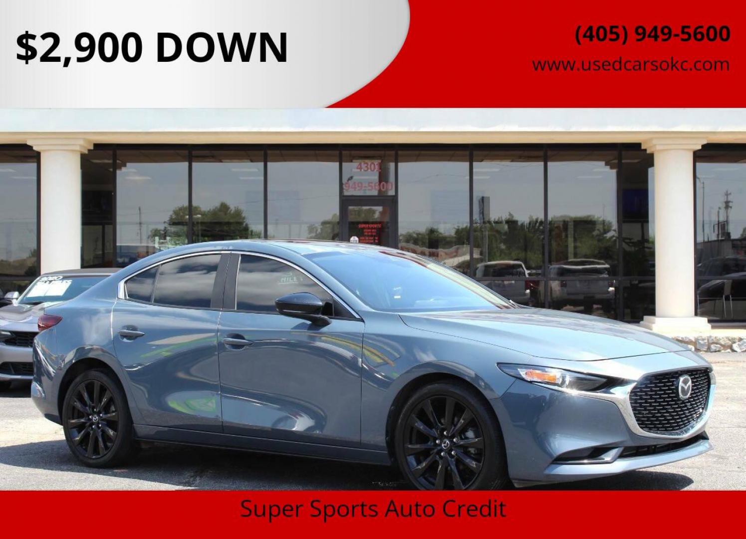 2022 Gray Mazda MAZDA3 Preferred (3MZBPACL0NM) with an 2.5L L4 DOHC 16V engine, 6A transmission, located at 4301 NW 39th , Oklahoma City, OK, 73112, (405) 949-5600, 35.512135, -97.598671 - NO DRIVERS LICENCE -NO FULL COVERAGE INSURANCE - NO CREDIT CHECK. COME ON OVER TO SUPERSPORTS, TAKE A LOOK AND TEST DRIVE. PLEASE GIVE US A CALL AT (405) 949-5600. NO LICENCIA DE CONDUCIR - NO SEGURO DE COBERTURA TOTAL - NO VERIFICACION DE CREDITO. VISITENOS EN SUPERSPORTS, MIRE NUESTRO - Photo#0