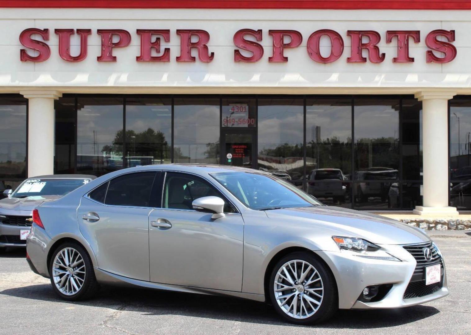 2016 Beige Lexus IS 200t 200t (JTHBA1D22G5) with an 2.0L I4 Turbocharger 2.0L I4 engine, Automatic 8-Speed transmission, located at 4301 NW 39th , Oklahoma City, OK, 73112, (405) 949-5600, 35.512135, -97.598671 - Hablamos espaol. SPEND SMART --- BUY FROM SUPER SPORTS. ASKING WHOLESALE CASH PRICE: $14,900 (CASH ONLY) PLUS $100 PROCESSING FEE. ALL PRICES, DOWN PAYMENTS, PAYMENTS, AND FINANCE TERMS ARE NEGOTIABLE AT THE TIME OF APPROVAL. WE WILL WORK WITH YOU TO FIT YOUR BUDGET. WE WILL EVEN LOW- Photo#0