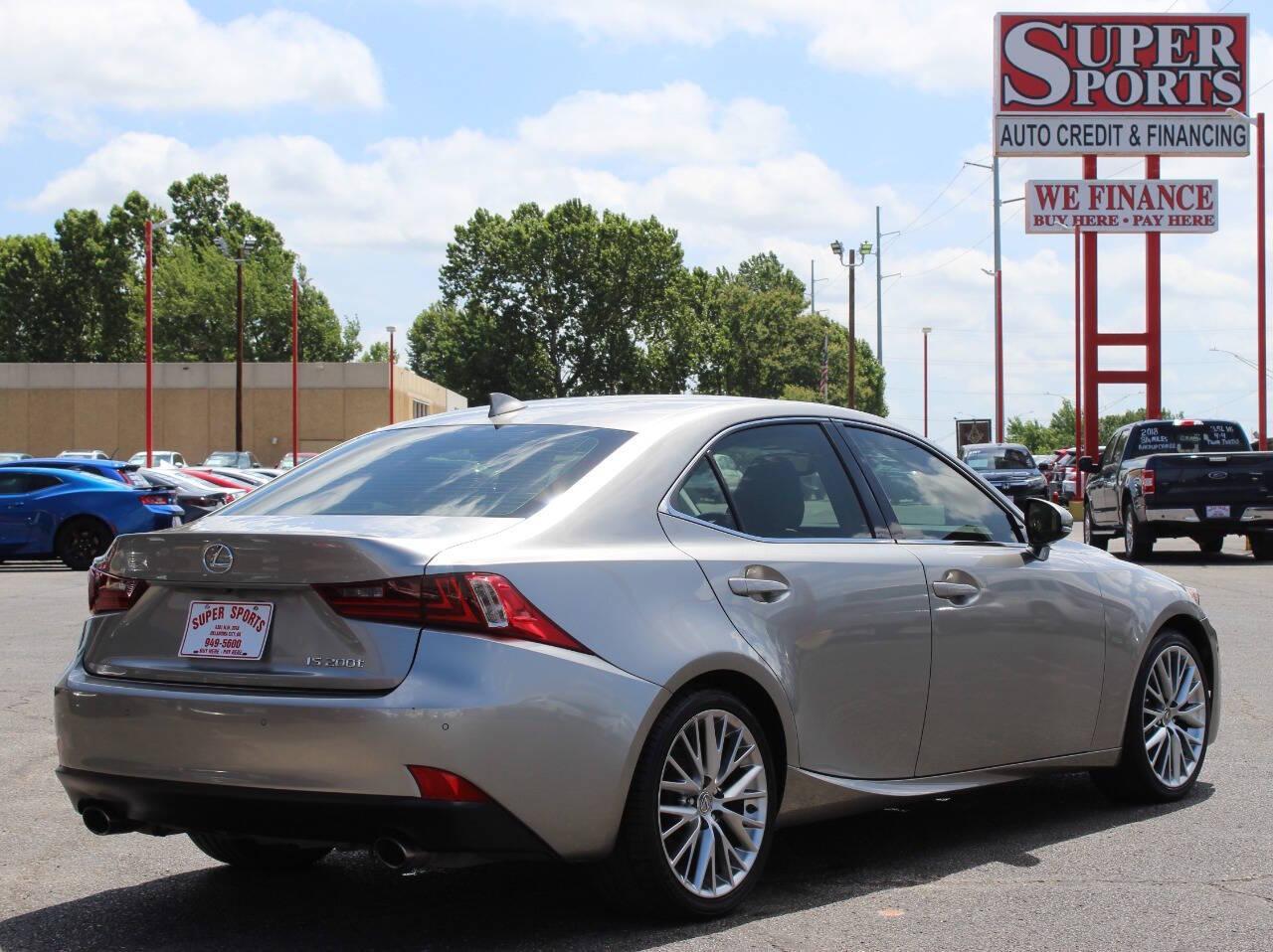 2016 Silver Lexus IS 200t 200t (JTHBA1D22G5) with an 2.0L I4 Turbocharger 2.0L I4 engine, Automatic 8-Speed transmission, located at 4301 NW 39th , Oklahoma City, OK, 73112, (405) 949-5600, 35.512135, -97.598671 - NO DRIVERS LICENCE NO - FULL COVERAGE INSURANCE-NO CREDIT CHECK. COME ON OVER TO SUPER SPORTS AND TAKE A LOOK AND TEST DRIVE PLEASE GIVE US A CALL AT (405) 949-5600. NO LICENCIA DE MANEJAR - NO SEGURO DE COBERTURA TOTAL - NO VERIFICACION DE CREDITO. POR FAVOR VENGAN A SUPERSPORTS, ECH - Photo#3