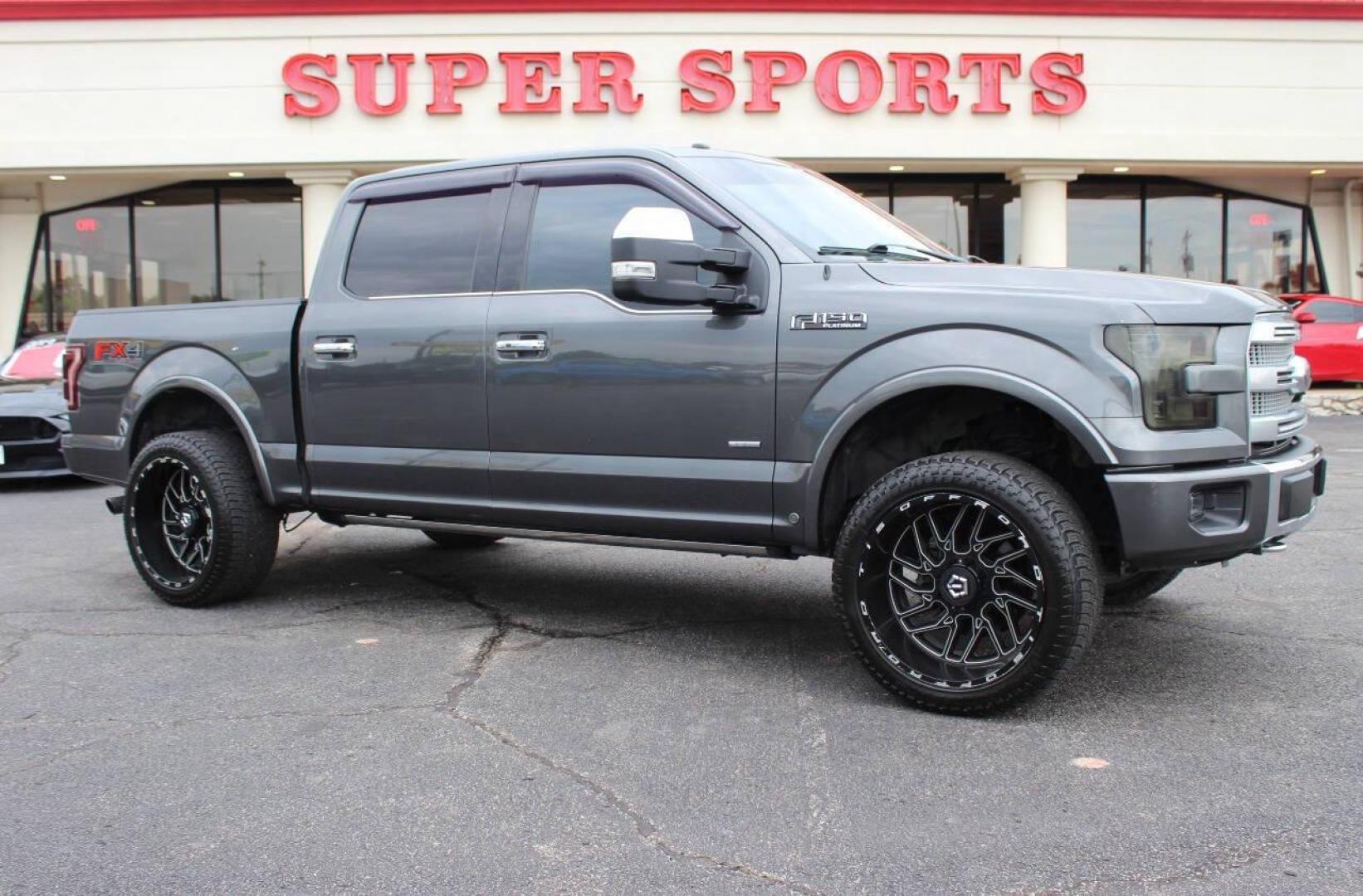 2016 Gray Ford F-150 XLT SuperCrew 6.5-ft. Bed 4WD (1FTEW1EG1GF) with an 3.5L V6 TURBO engine, 6A transmission, located at 4301 NW 39th , Oklahoma City, OK, 73112, (405) 949-5600, 35.512135, -97.598671 - NO DRIVERS LICENCE -NO FULL COVERAGE INSURANCE - NO CREDIT CHECK. COME ON OVER TO SUPERSPORTS, TAKE A LOOK AND TEST DRIVE. PLEASE GIVE US A CALL AT (405) 949-5600. NO LICENCIA DE CONDUCIR - NO SEGURO DE COBERTURA TOTAL - NO VERIFICACION DE CREDITO. VISITENOS EN SUPERSPORTS, MIRE NUESTRO - Photo#2