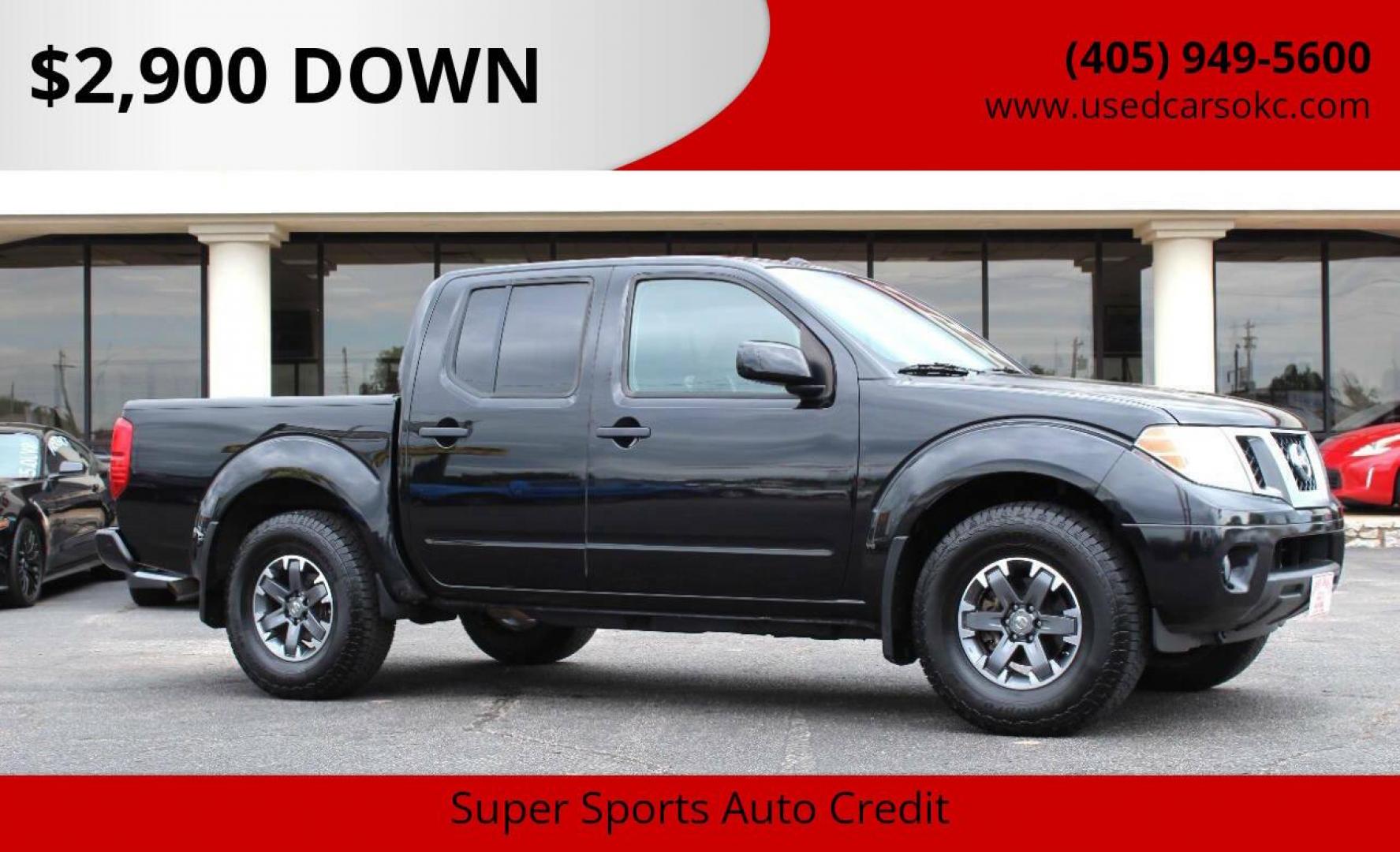 2018 Black Nissan Frontier SL Crew Cab 5AT 4WD (1N6AD0EV2JN) with an 4.0L V6 DOHC 24V engine, 5A transmission, located at 4301 NW 39th , Oklahoma City, OK, 73112, (405) 949-5600, 35.512135, -97.598671 - NO DRIVERS LICENCE -NO FULL COVERAGE INSURANCE - NO CREDIT CHECK. COME ON OVER TO SUPERSPORTS, TAKE A LOOK AND TEST DRIVE. PLEASE GIVE US A CALL AT (405) 949-5600. NO LICENCIA DE CONDUCIR - NO SEGURO DE COBERTURA TOTAL - NO VERIFICACION DE CREDITO. VISITENOS EN SUPERSPORTS, MIRE - Photo#0