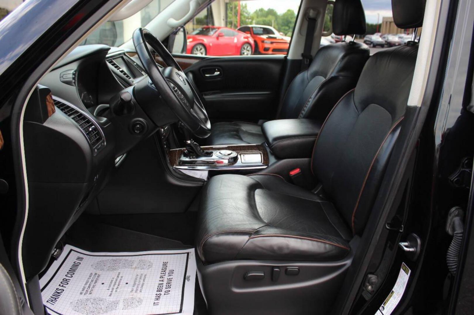2019 Black Nissan Armada SL 2WD (JN8AY2ND9K9) with an 5.6L V8 DOHC 32V engine, 7A transmission, located at 4301 NW 39th , Oklahoma City, OK, 73112, (405) 949-5600, 35.512135, -97.598671 - NO DRIVERS LICENCE -NO FULL COVERAGE INSURANCE - NO CREDIT CHECK. COME ON OVER TO SUPERSPORTS, TAKE A LOOK AND TEST DRIVE. PLEASE GIVE US A CALL AT (405) 949-5600. NO LICENCIA DE CONDUCIR - NO SEGURO DE COBERTURA TOTAL - NO VERIFICACION DE CREDITO. VISITENOS EN SUPERSPORTS, MIRE - Photo#20