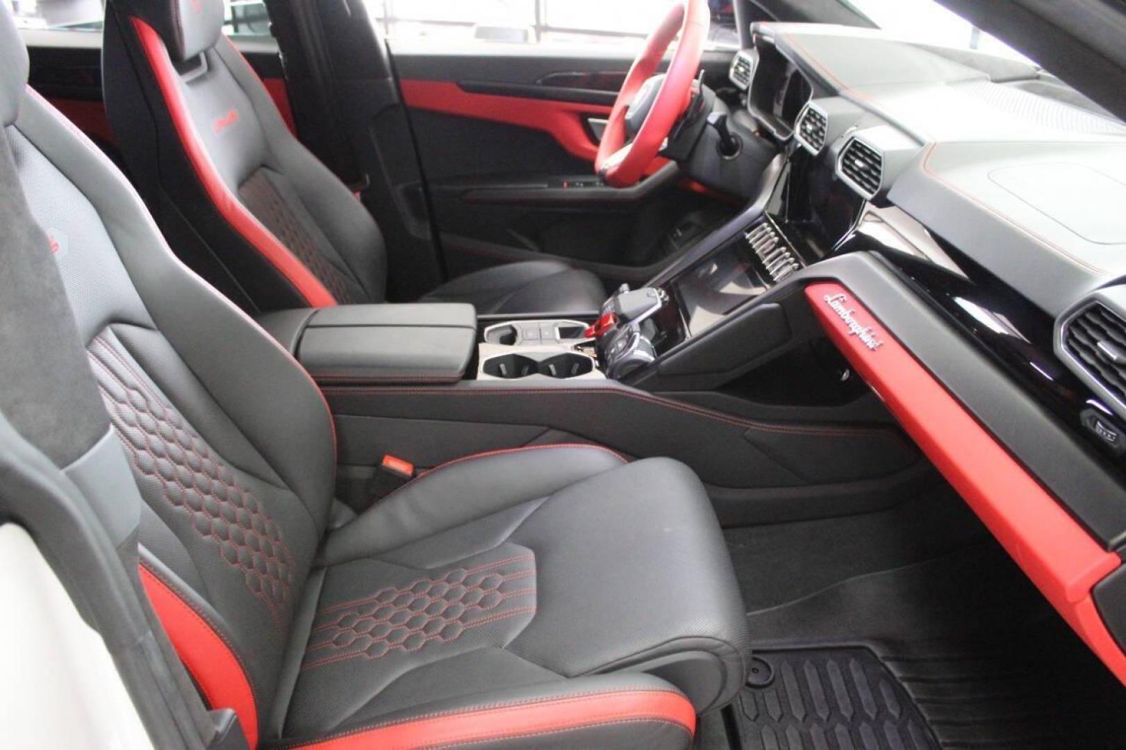 2023 White Lamborghini Urus with an 4.0L V8 Twin Turbocharger 4.0L V8 engine, Automatic 8-Speed transmission, located at 4301 NW 39th , Oklahoma City, OK, 73112, (405) 949-5600, 35.512135, -97.598671 - Photo#10