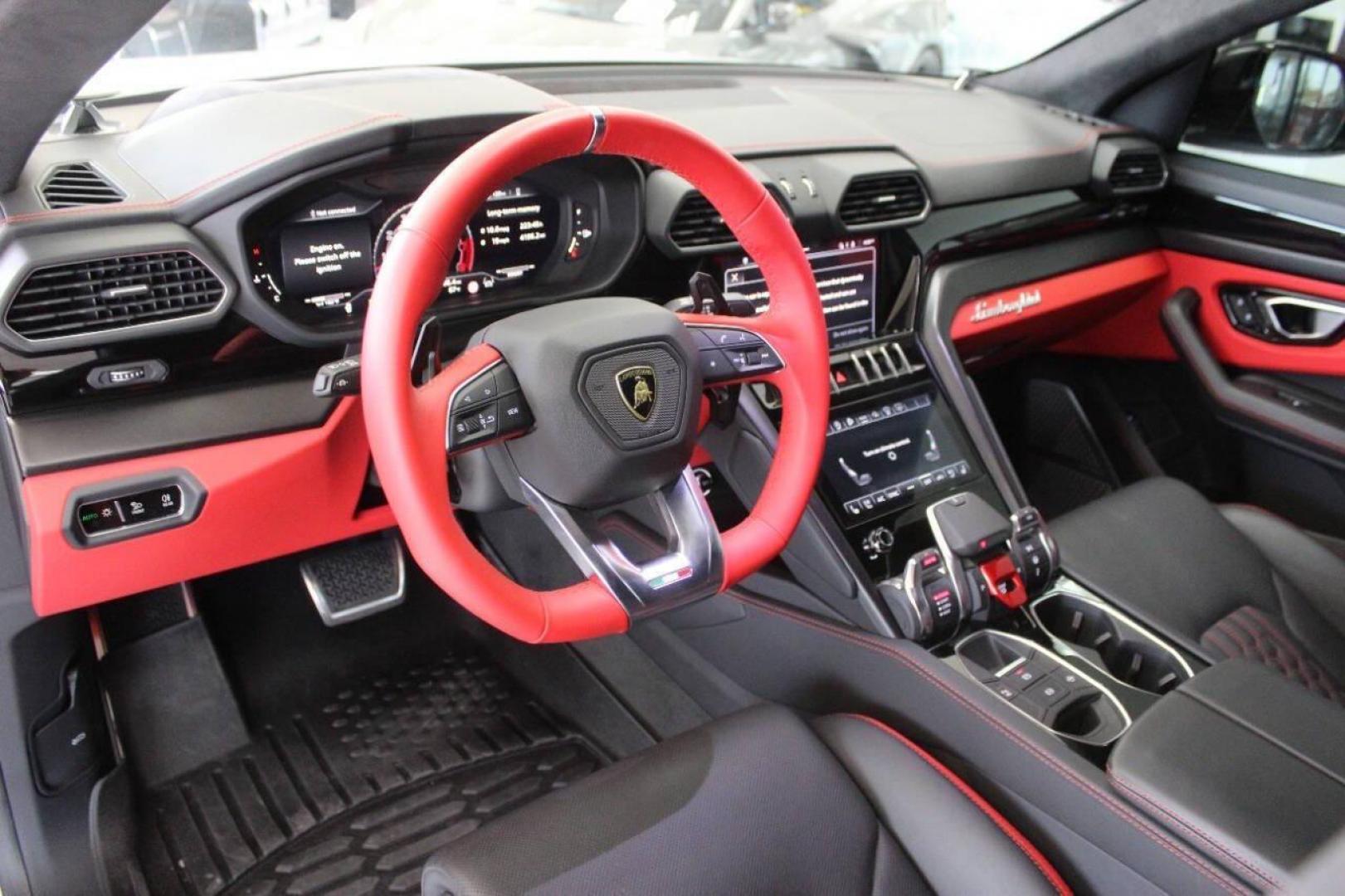 2023 White Lamborghini Urus with an 4.0L V8 Twin Turbocharger 4.0L V8 engine, Automatic 8-Speed transmission, located at 4301 NW 39th , Oklahoma City, OK, 73112, (405) 949-5600, 35.512135, -97.598671 - Photo#28