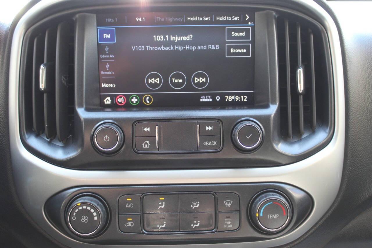 2022 White Chevrolet Colorado LT Crew Cab Long Box 4WD (1GCGTCEN6N1) with an 3.6L V6 3.6L V6 engine, Automatic 8-Speed transmission, located at 4301 NW 39th , Oklahoma City, OK, 73112, (405) 949-5600, 35.512135, -97.598671 - NO DRIVERS LICENCE -NO FULL COVERAGE INSURANCE - NO CREDIT CHECK. COME ON OVER TO SUPERSPORTS, TAKE A LOOK AND TEST DRIVE. PLEASE GIVE US A CALL AT (405) 949-5600. NO LICENCIA DE CONDUCIR - NO SEGURO DE COBERTURA TOTAL - NO VERIFICACION DE CREDITO. VISITENOS EN SUPERSPORTS, MIRE NUESTRO - Photo#19