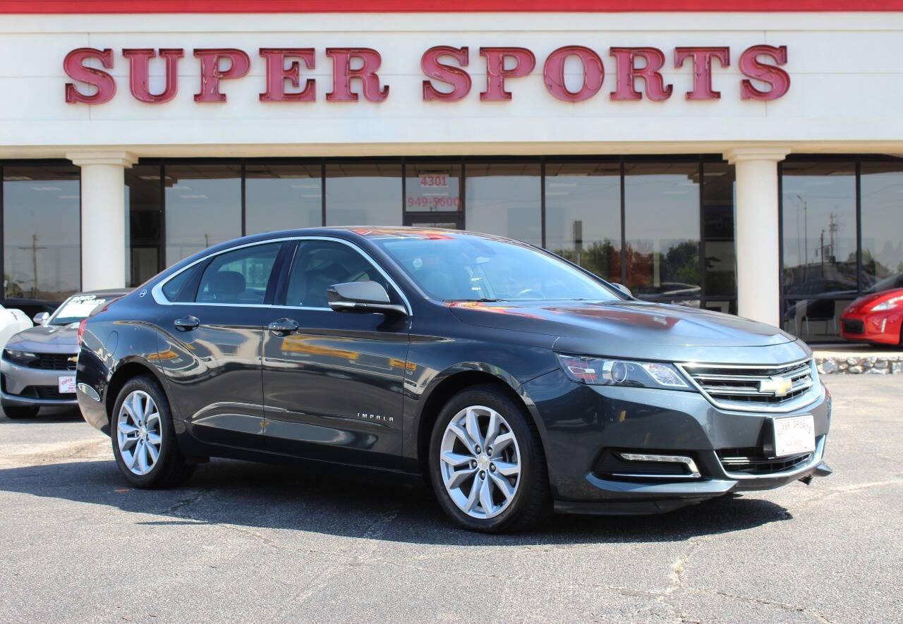 2018 Charcoal Chevrolet Impala LT (2G1105S3XJ9) with an 3.6L V6 DOHC 24V engine, 6A transmission, located at 4301 NW 39th , Oklahoma City, OK, 73112, (405) 949-5600, 35.512135, -97.598671 - NO DRIVERS LICENCE -NO FULL COVERAGE INSURANCE - NO CREDIT CHECK. COME ON OVER TO SUPERSPORTS, TAKE A LOOK AND TEST DRIVE. PLEASE GIVE US A CALL AT (405) 949-5600. NO LICENCIA DE CONDUCIR - NO SEGURO DE COBERTURA TOTAL - NO VERIFICACION DE CREDITO. VISITENOS EN SUPERSPORTS, MIRE N - Photo#0