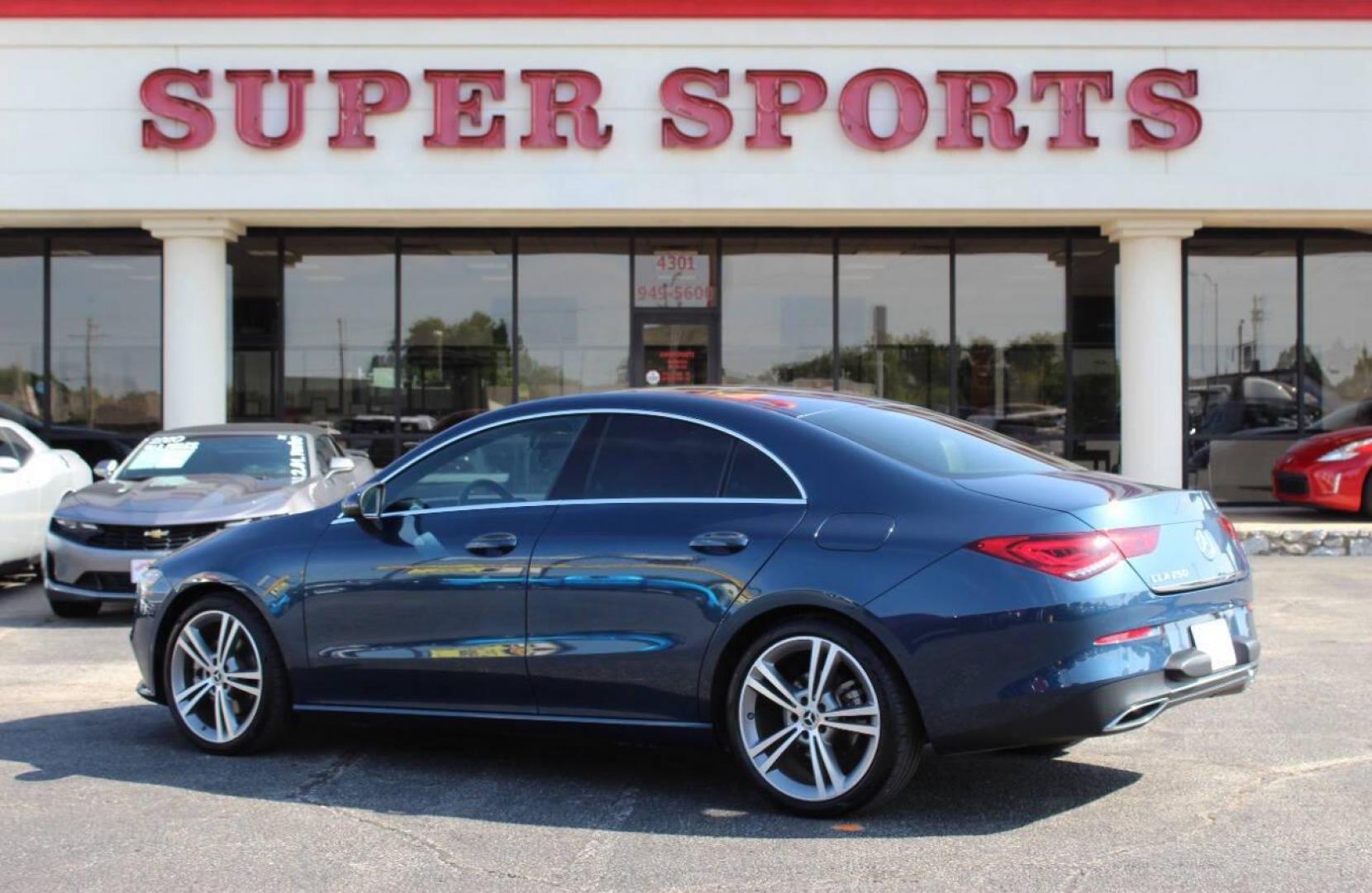 2020 Blue Mercedes-Benz CLA-Class CLA250 (W1K5J4GB1LN) with an 2.0L L4 DOHC 16V engine, 7A transmission, located at 4301 NW 39th , Oklahoma City, OK, 73112, (405) 949-5600, 35.512135, -97.598671 - NO DRIVERS LICENCE -NO FULL COVERAGE INSURANCE - NO CREDIT CHECK. COME ON OVER TO SUPERSPORTS, TAKE A LOOK AND TEST DRIVE. PLEASE GIVE US A CALL AT (405) 949-5600. NO LICENCIA DE CONDUCIR - NO SEGURO DE COBERTURA TOTAL - NO VERIFICACION DE CREDITO. VISITENOS EN SUPERSPORTS, MIRE NUESTRO - Photo#5