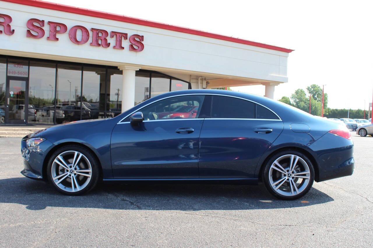 2020 Blue Mercedes-Benz CLA CLA250 (W1K5J4GB1LN) with an 2.0L I4 Turbocharger 2.0L I4 engine, Automatic 7-Speed transmission, located at 4301 NW 39th , Oklahoma City, OK, 73112, (405) 949-5600, 35.512135, -97.598671 - NO DRIVERS LICENCE -NO FULL COVERAGE INSURANCE - NO CREDIT CHECK. COME ON OVER TO SUPERSPORTS, TAKE A LOOK AND TEST DRIVE. PLEASE GIVE US A CALL AT (405) 949-5600. NO LICENCIA DE CONDUCIR - NO SEGURO DE COBERTURA TOTAL - NO VERIFICACION DE CREDITO. VISITENOS EN SUPERSPORTS, MIRE NUESTRO - Photo#5