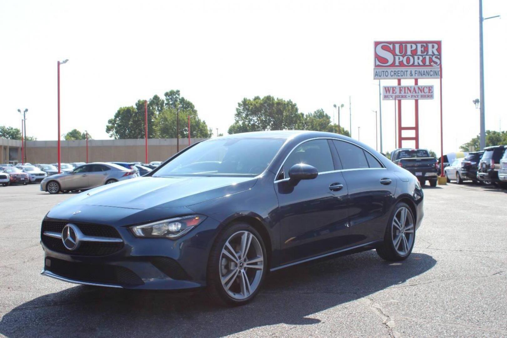 2020 Blue Mercedes-Benz CLA-Class CLA250 (W1K5J4GB1LN) with an 2.0L L4 DOHC 16V engine, 7A transmission, located at 4301 NW 39th , Oklahoma City, OK, 73112, (405) 949-5600, 35.512135, -97.598671 - NO DRIVERS LICENCE -NO FULL COVERAGE INSURANCE - NO CREDIT CHECK. COME ON OVER TO SUPERSPORTS, TAKE A LOOK AND TEST DRIVE. PLEASE GIVE US A CALL AT (405) 949-5600. NO LICENCIA DE CONDUCIR - NO SEGURO DE COBERTURA TOTAL - NO VERIFICACION DE CREDITO. VISITENOS EN SUPERSPORTS, MIRE NUESTRO - Photo#7