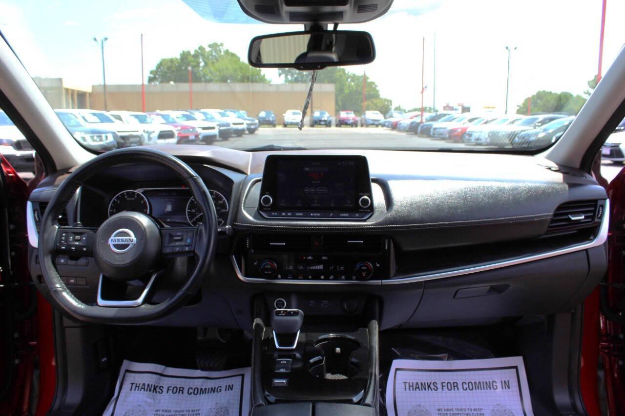 2021 Red Nissan Rogue SL (5N1AT3CA3MC) with an 2.5L L4 DOHC 16V engine, CVT transmission, located at 4301 NW 39th , Oklahoma City, OK, 73112, (405) 949-5600, 35.512135, -97.598671 - NO DRIVERS LICENCE -NO FULL COVERAGE INSURANCE - NO CREDIT CHECK. COME ON OVER TO SUPERSPORTS, TAKE A LOOK AND TEST DRIVE. PLEASE GIVE US A CALL AT (405) 949-5600. NO LICENCIA DE CONDUCIR - NO SEGURO DE COBERTURA TOTAL - NO VERIFICACION DE CREDITO. VISITENOS EN SUPERSPORTS, MIRE NU - Photo#19