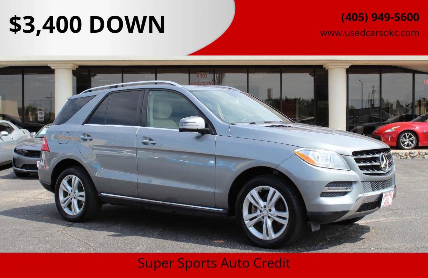 2015 Silver Mercedes-Benz M-Class ML350 (4JGDA5JB8FA) with an 3.5L V6 DOHC 24V engine, 7-Speed Automatic transmission, located at 4301 NW 39th , Oklahoma City, OK, 73112, (405) 949-5600, 35.512135, -97.598671 - NO DRIVERS LICENCE NO-FULL COVERAGE INSURANCE-NO CREDIT CHECK. COME ON OVER TO SUPERSPORTS AND TAKE A LOOK AND TEST DRIVE. PLEASE GIVE US A CALL AT (405) 949-5600. NO LICENSIA DE MANEJAR- NO SEGURO DE COBERTURA TOTAL- NO VERIFICACCION DE CREDITO. POR FAVOR VENGAN A SUPERSPORTS, ECHE UN - Photo#0