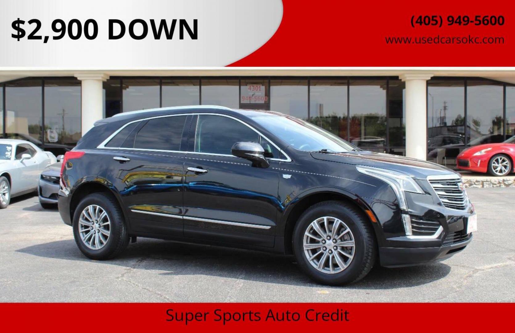 2017 Black Cadillac XT5 Luxury (1GYKNBRS3HZ) with an 3.6L V6 DOHC 24V engine, 8A transmission, located at 4301 NW 39th , Oklahoma City, OK, 73112, (405) 949-5600, 35.512135, -97.598671 - NO DRIVERS LICENCE NO-FULL COVERAGE INSURANCE-NO CREDIT CHECK. COME ON OVER TO SUPERSPORTS AND TAKE A LOOK AND TEST DRIVE. PLEASE GIVE US A CALL AT (405) 949-5600. NO LICENSIA DE MANEJAR- NO SEGURO DE COBERTURA TOTAL- NO VERIFICACCION DE CREDITO. POR FAVOR VENGAN A SUPERSPORTS, ECHE UN - Photo#0