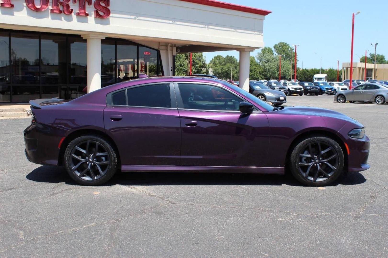2021 Purple Dodge Charger GT AWD (2C3CDXHG8MH) with an 3.6L V6 DOHC 24V engine, 8A transmission, located at 4301 NW 39th , Oklahoma City, OK, 73112, (405) 949-5600, 35.512135, -97.598671 - NO DRIVERS LICENCE -NO FULL COVERAGE INSURANCE - NO CREDIT CHECK. COME ON OVER TO SUPERSPORTS, TAKE A LOOK AND TEST DRIVE. PLEASE GIVE US A CALL AT (405) 949-5600. NO LICENCIA DE CONDUCIR - NO SEGURO DE COBERTURA TOTAL - NO VERIFICACION DE CREDITO. VISITENOS EN SUPERSPORTS, MIRE NUESTRO - Photo#3