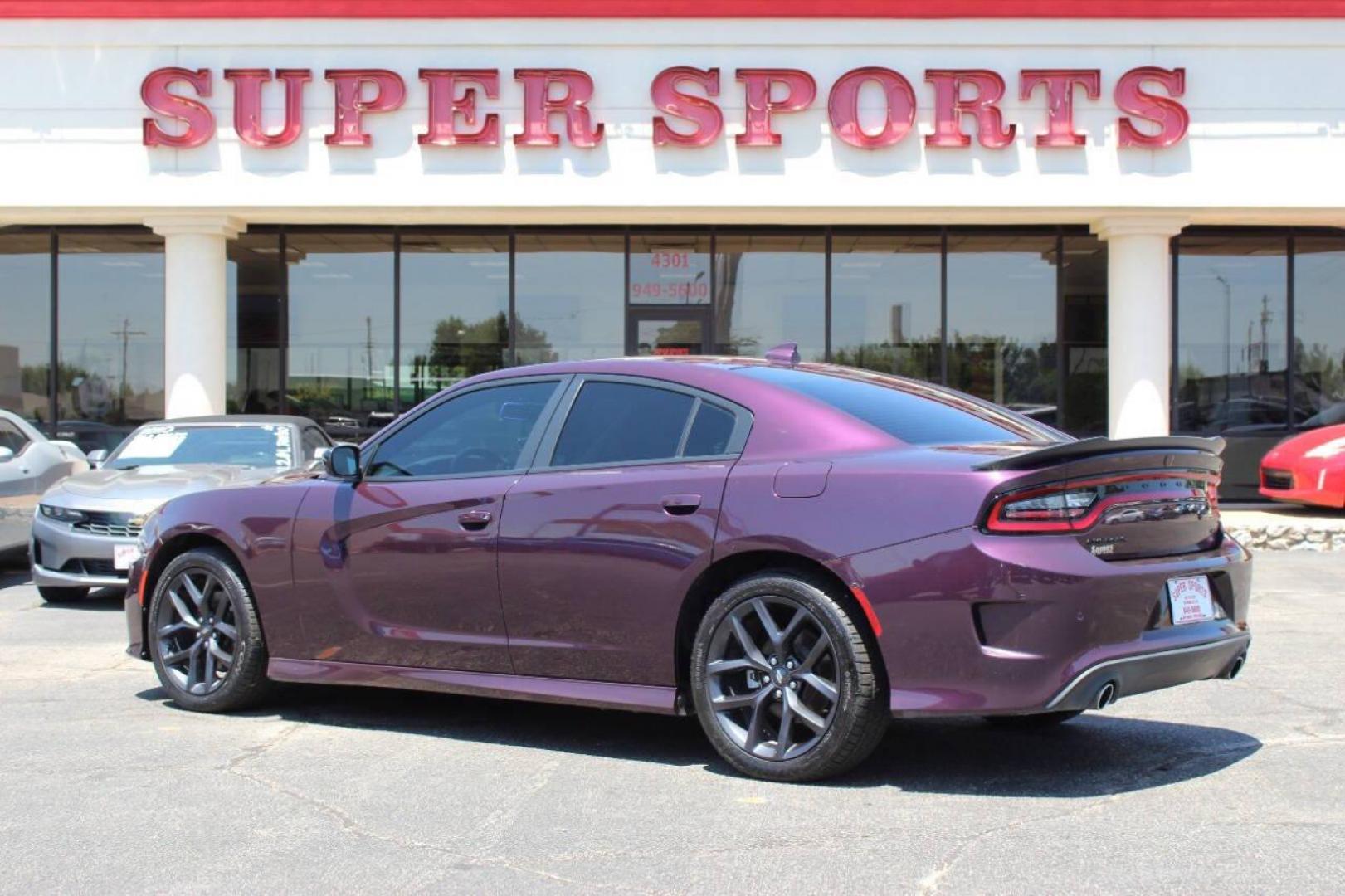 2021 Purple Dodge Charger GT AWD (2C3CDXHG8MH) with an 3.6L V6 DOHC 24V engine, 8A transmission, located at 4301 NW 39th , Oklahoma City, OK, 73112, (405) 949-5600, 35.512135, -97.598671 - NO DRIVERS LICENCE -NO FULL COVERAGE INSURANCE - NO CREDIT CHECK. COME ON OVER TO SUPERSPORTS, TAKE A LOOK AND TEST DRIVE. PLEASE GIVE US A CALL AT (405) 949-5600. NO LICENCIA DE CONDUCIR - NO SEGURO DE COBERTURA TOTAL - NO VERIFICACION DE CREDITO. VISITENOS EN SUPERSPORTS, MIRE NUESTRO - Photo#5