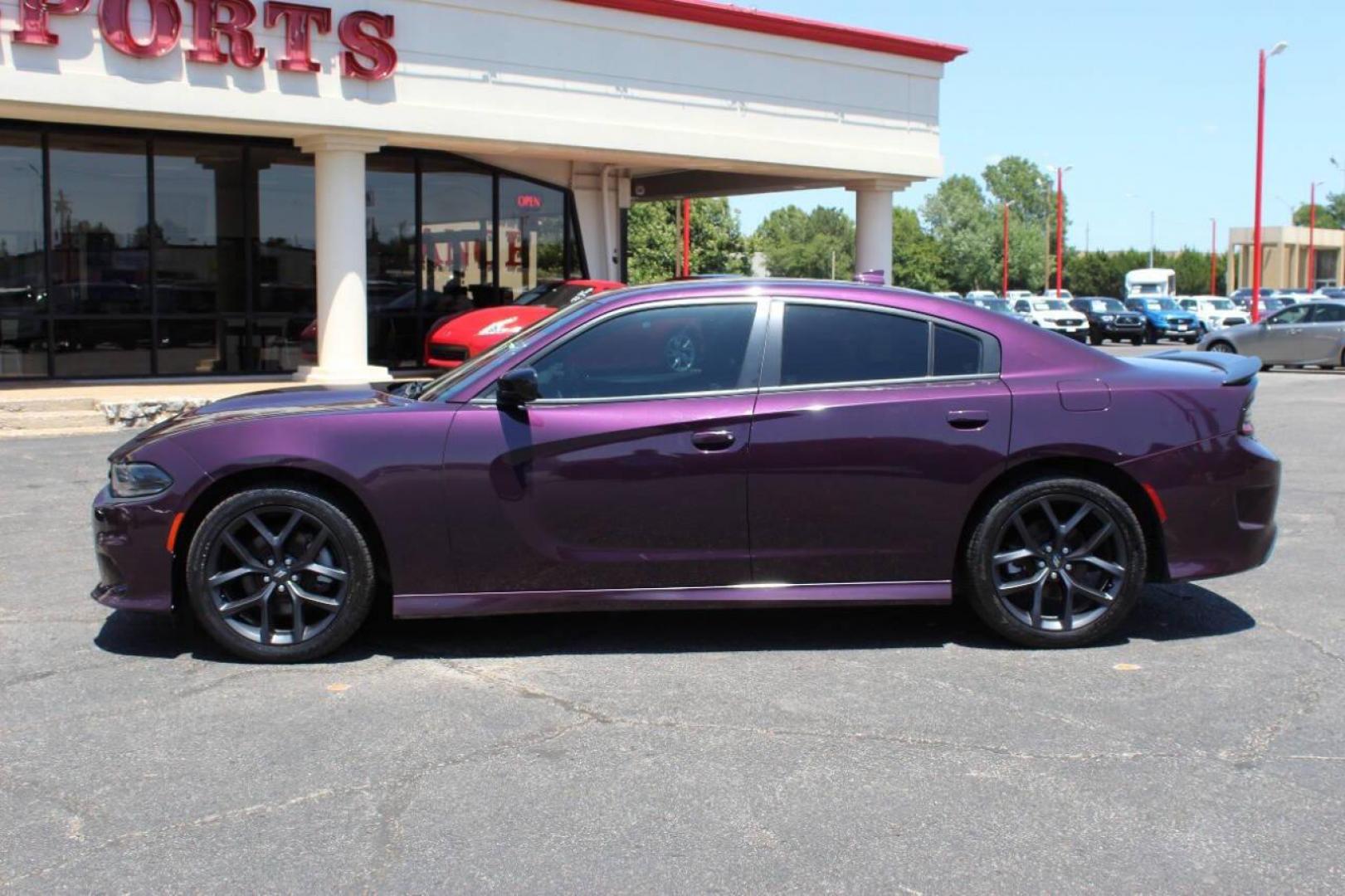 2021 Purple Dodge Charger GT AWD (2C3CDXHG8MH) with an 3.6L V6 DOHC 24V engine, 8A transmission, located at 4301 NW 39th , Oklahoma City, OK, 73112, (405) 949-5600, 35.512135, -97.598671 - NO DRIVERS LICENCE -NO FULL COVERAGE INSURANCE - NO CREDIT CHECK. COME ON OVER TO SUPERSPORTS, TAKE A LOOK AND TEST DRIVE. PLEASE GIVE US A CALL AT (405) 949-5600. NO LICENCIA DE CONDUCIR - NO SEGURO DE COBERTURA TOTAL - NO VERIFICACION DE CREDITO. VISITENOS EN SUPERSPORTS, MIRE NUESTRO - Photo#6