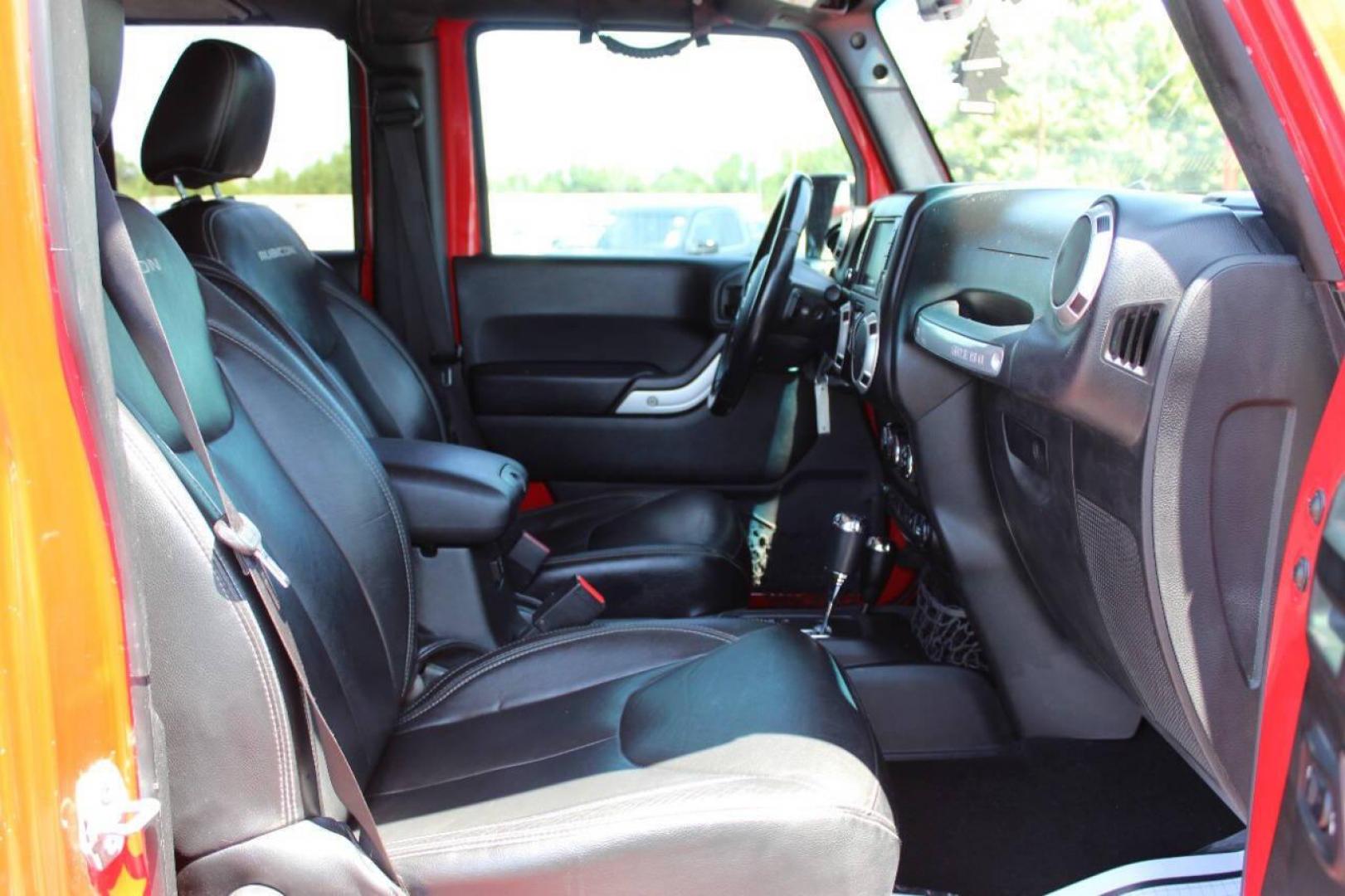 2017 Red Jeep Wrangler Unlimited Unlimited Rubicon 4WD (1C4BJWFGXHL) with an 3.6L V6 3.6L V6 engine, Automatic 5-Speed transmission, located at 4301 NW 39th , Oklahoma City, OK, 73112, (405) 949-5600, 35.512135, -97.598671- Photo#8