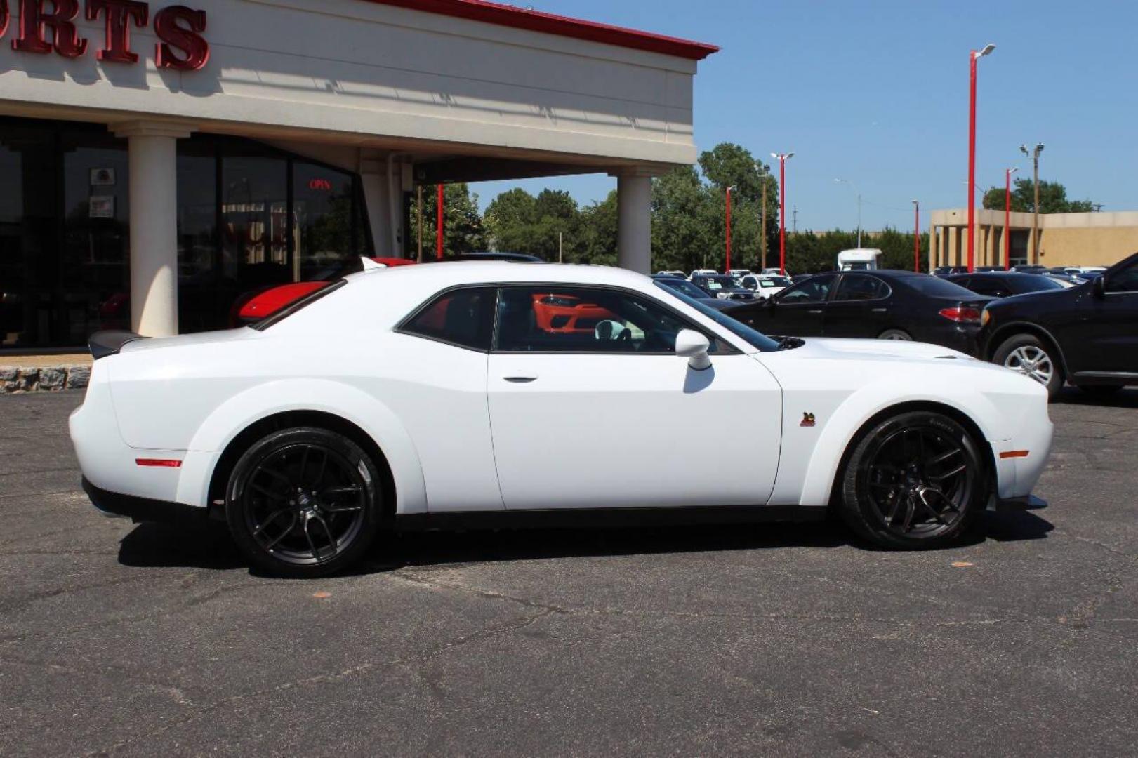 2023 White Dodge Challenger R/T Scat Pack (2C3CDZFJ0PH) with an 6.2L V8 OHV 16V engine, 6A transmission, located at 4301 NW 39th , Oklahoma City, OK, 73112, (405) 949-5600, 35.512135, -97.598671 - Photo#3