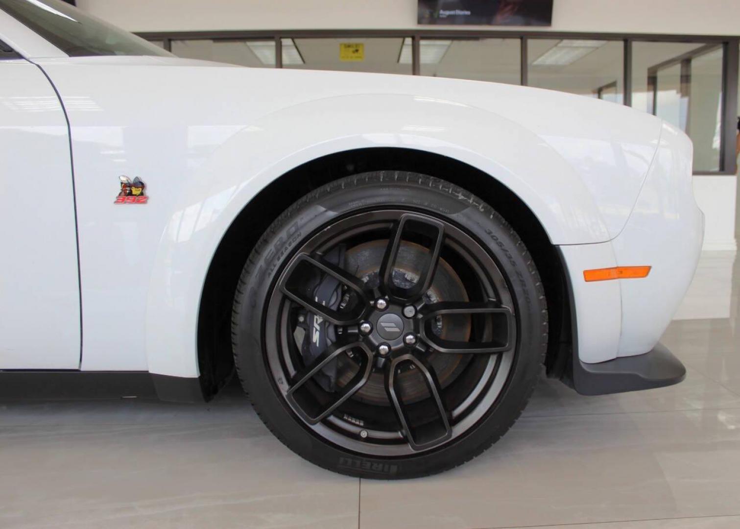 2023 White Dodge Challenger R/T Scat Pack (2C3CDZFJ0PH) with an 6.2L V8 OHV 16V engine, 6A transmission, located at 4301 NW 39th , Oklahoma City, OK, 73112, (405) 949-5600, 35.512135, -97.598671 - Photo#13