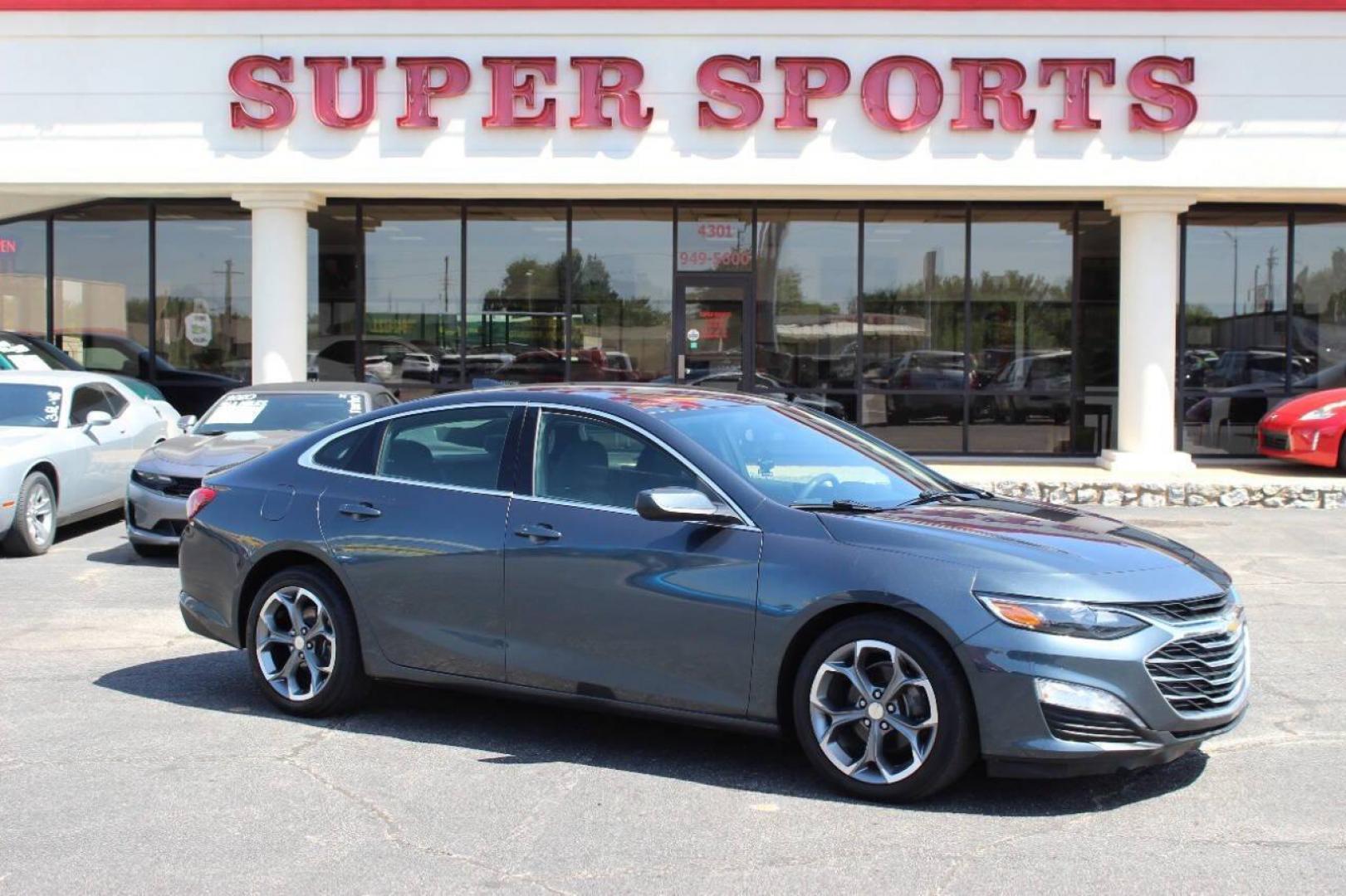2021 Charcoal Chevrolet Malibu LT (1G1ZD5STXMF) with an 1.5L L4 DOHC 16V engine, 6A transmission, located at 4301 NW 39th , Oklahoma City, OK, 73112, (405) 949-5600, 35.512135, -97.598671 - Photo#2