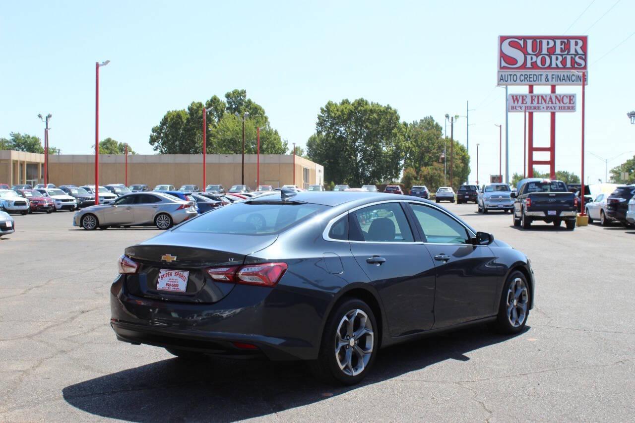 2021 Charcoal Chevrolet Malibu LT (1G1ZD5STXMF) with an 1.5L L4 DOHC 16V engine, 6A transmission, located at 4301 NW 39th , Oklahoma City, OK, 73112, (405) 949-5600, 35.512135, -97.598671 - Photo#3