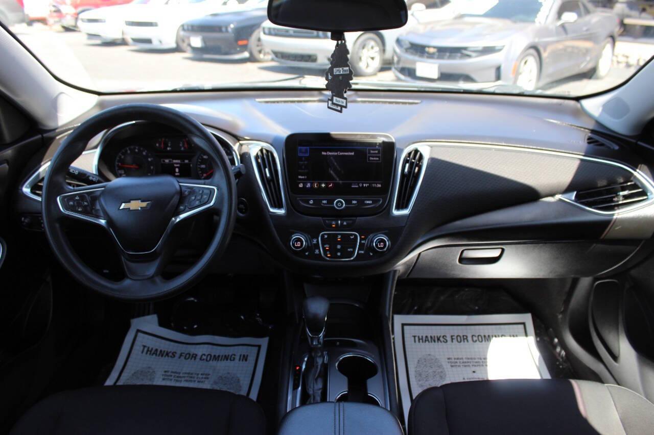 2021 Charcoal Chevrolet Malibu LT (1G1ZD5STXMF) with an 1.5L L4 DOHC 16V engine, 6A transmission, located at 4301 NW 39th , Oklahoma City, OK, 73112, (405) 949-5600, 35.512135, -97.598671 - Photo#17