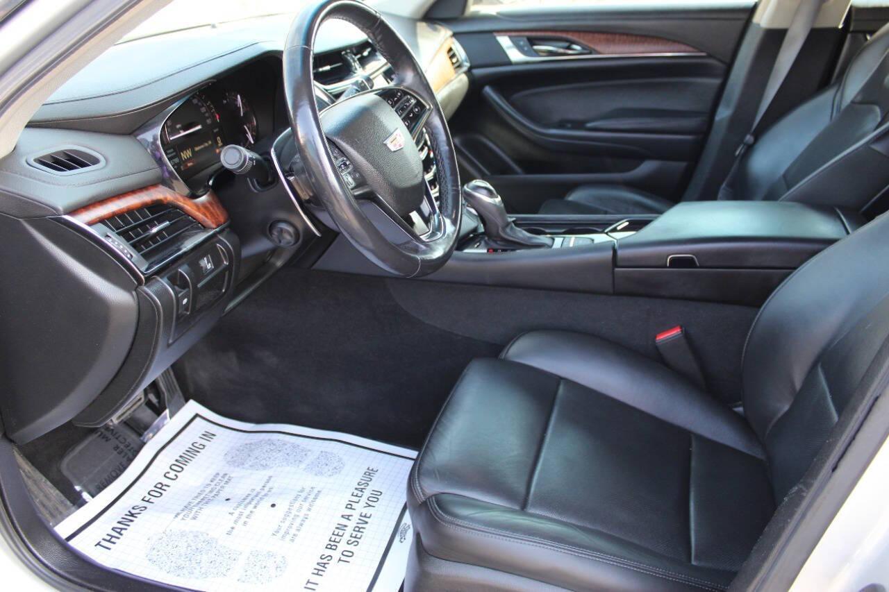 2018 Silver Cadillac CTS 2.0L Turbo Luxury RWD (1G6AR5SX3J0) with an 2.0L L4 DOHC 24V TURBO engine, 6A transmission, located at 4301 NW 39th , Oklahoma City, OK, 73112, (405) 949-5600, 35.512135, -97.598671 - NO DRIVERS LICENCE -NO FULL COVERAGE INSURANCE - NO CREDIT CHECK. COME ON OVER TO SUPERSPORTS, TAKE A LOOK AND TEST DRIVE. PLEASE GIVE US A CALL AT (405) 949-5600. NO LICENCIA DE CONDUCIR - NO SEGURO DE COBERTURA TOTAL - NO VERIFICACION DE CREDITO. VISITENOS EN SUPERSPORTS, MIRE NUESTRO - Photo#15