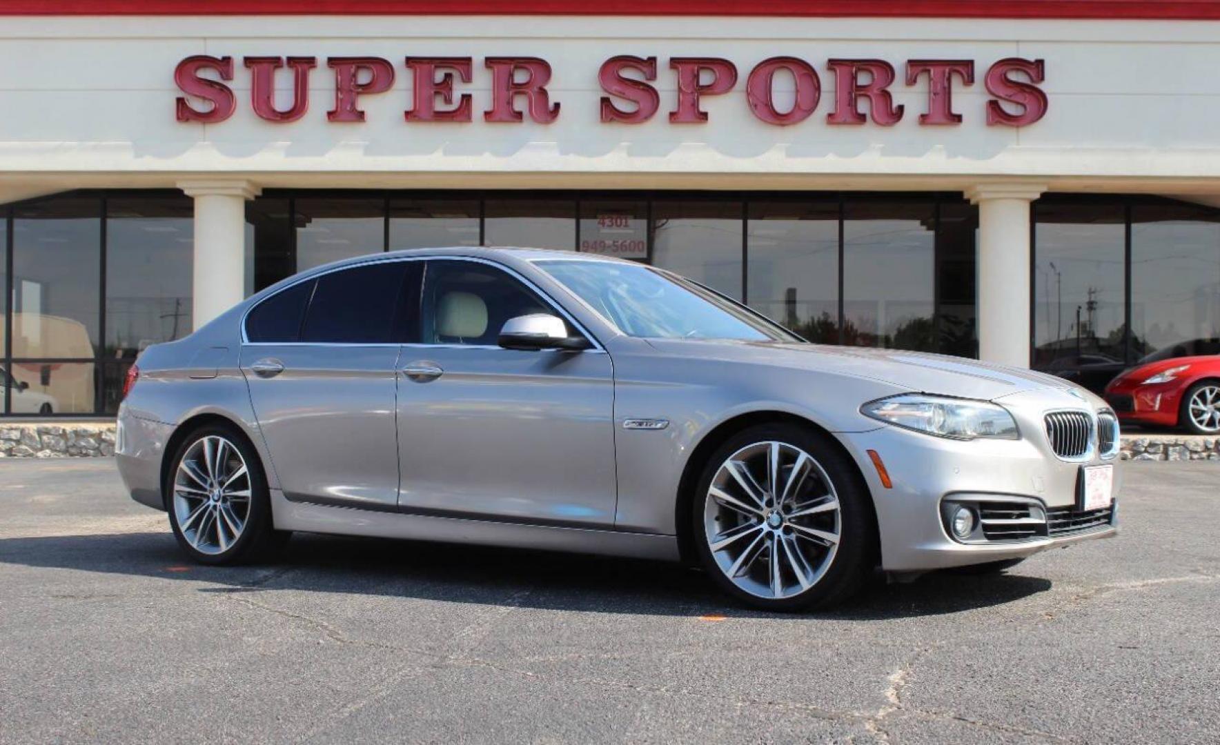 2016 Beige BMW 5-Series 528i (WBA5A5C57GG) with an 2.0L L4 DOHC 16V TURBO engine, 8A transmission, located at 4301 NW 39th , Oklahoma City, OK, 73112, (405) 949-5600, 35.512135, -97.598671 - NO DRIVERS LICENCE -NO FULL COVERAGE INSURANCE - NO CREDIT CHECK. COME ON OVER TO SUPERSPORTS, TAKE A LOOK AND TEST DRIVE. PLEASE GIVE US A CALL AT (405) 949-5600. NO LICENCIA DE CONDUCIR - NO SEGURO DE COBERTURA TOTAL - NO VERIFICACION DE CREDITO. VISITENOS EN SUPERSPORTS, MIRE NUESTRO - Photo#2