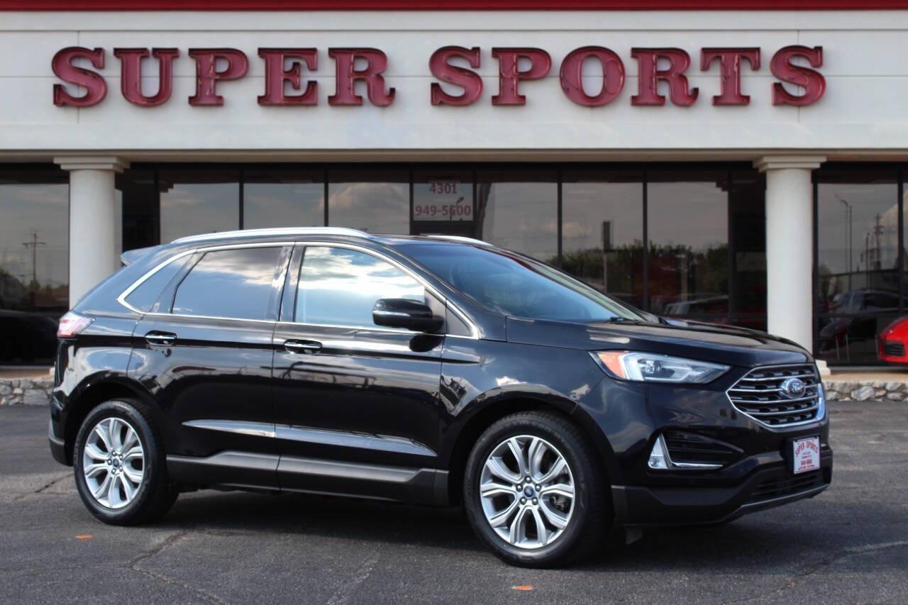 2020 Black Ford Edge Titanium (2FMPK3K96LB) with an 2.0L L4 DOHC 16V engine, 6A transmission, located at 4301 NW 39th , Oklahoma City, OK, 73112, (405) 949-5600, 35.512135, -97.598671 - NO DRIVERS LICENSE - NO FULL COVERAGE INSURANCE - NO CREDIT CHECK. COME ON OVER TO SUPERSPORTS AND TAKE A LOOK AND TEST DRIVE PLEASE GIVE US A CALL AT (405) 949-5600. NO LICENCIA DE MANEJAR - NO SEGURO DE COBERTURA TOTAL - NO VERIFICACION DE CREDITO. POR FAVOR VENGAN A SUPERSPORTS, ECHE - Photo#0