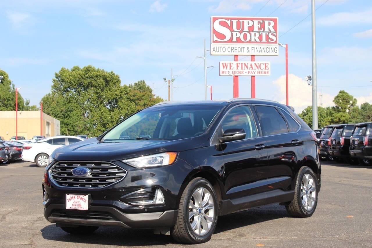 2020 Black Ford Edge Titanium (2FMPK3K96LB) with an 2.0L L4 DOHC 16V engine, 6A transmission, located at 4301 NW 39th , Oklahoma City, OK, 73112, (405) 949-5600, 35.512135, -97.598671 - NO DRIVERS LICENSE - NO FULL COVERAGE INSURANCE - NO CREDIT CHECK. COME ON OVER TO SUPERSPORTS AND TAKE A LOOK AND TEST DRIVE PLEASE GIVE US A CALL AT (405) 949-5600. NO LICENCIA DE MANEJAR - NO SEGURO DE COBERTURA TOTAL - NO VERIFICACION DE CREDITO. POR FAVOR VENGAN A SUPERSPORTS, ECHE - Photo#6