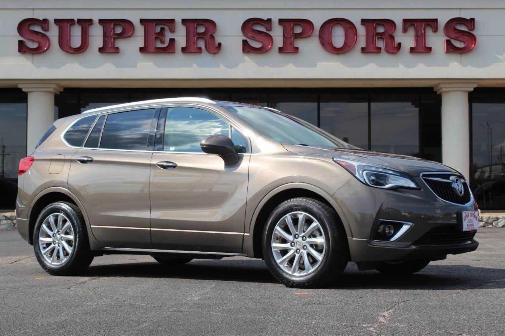 2019 Brown Buick Envision Preferred AWD (LRBFXCSA3KD) with an 2.5L L4 DOHC 24V engine, 6A transmission, located at 4301 NW 39th , Oklahoma City, OK, 73112, (405) 949-5600, 35.512135, -97.598671 - Photo#2