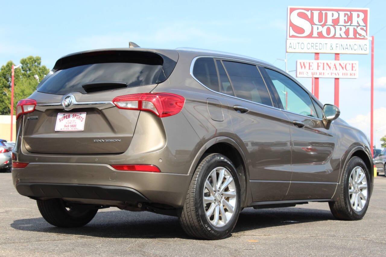 2019 Brown Buick Envision Preferred AWD (LRBFXCSA3KD) with an 2.5L L4 DOHC 24V engine, 6A transmission, located at 4301 NW 39th , Oklahoma City, OK, 73112, (405) 949-5600, 35.512135, -97.598671 - NO DRIVERS LICENCE -NO FULL COVERAGE INSURANCE - NO CREDIT CHECK. COME ON OVER TO SUPERSPORTS, TAKE A LOOK AND TEST DRIVE. PLEASE GIVE US A CALL AT (405) 949-5600. NO LICENCIA DE CONDUCIR - NO SEGURO DE COBERTURA TOTAL - NO VERIFICACION DE CREDITO. VISITENOS EN SUPERSPORTS, MIRE NUESTRO - Photo#3