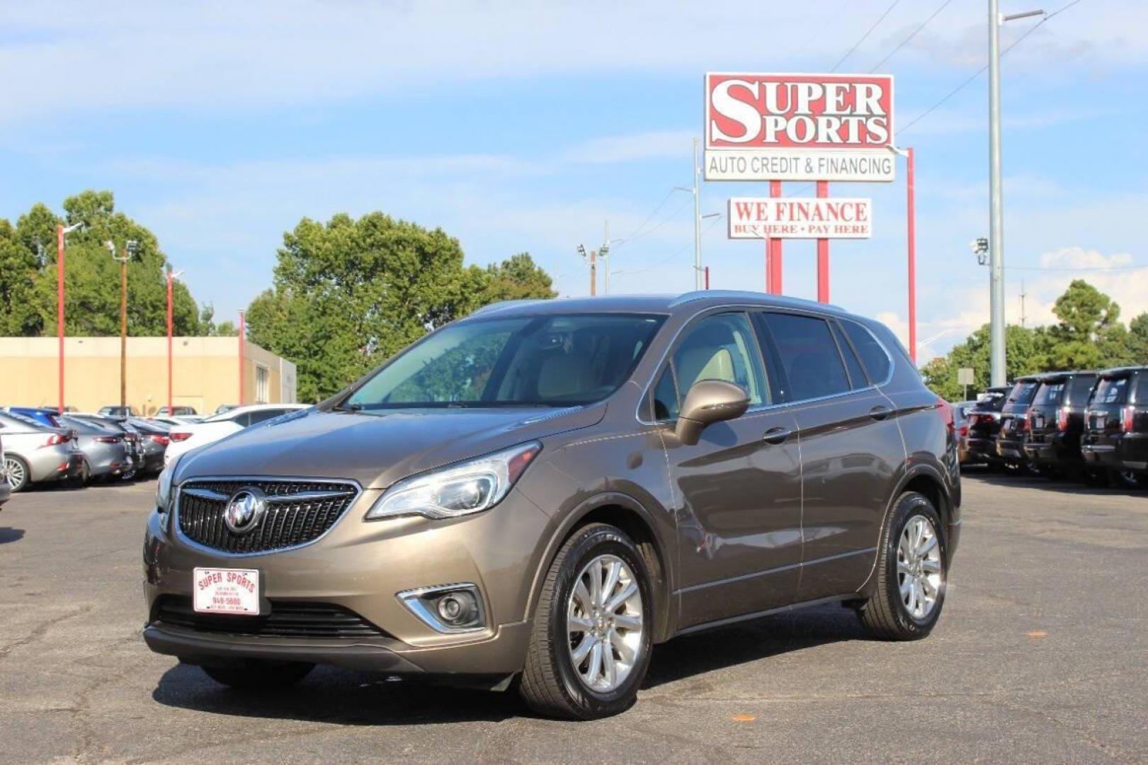 2019 Brown Buick Envision Preferred AWD (LRBFXCSA3KD) with an 2.5L L4 DOHC 24V engine, 6A transmission, located at 4301 NW 39th , Oklahoma City, OK, 73112, (405) 949-5600, 35.512135, -97.598671 - Photo#7